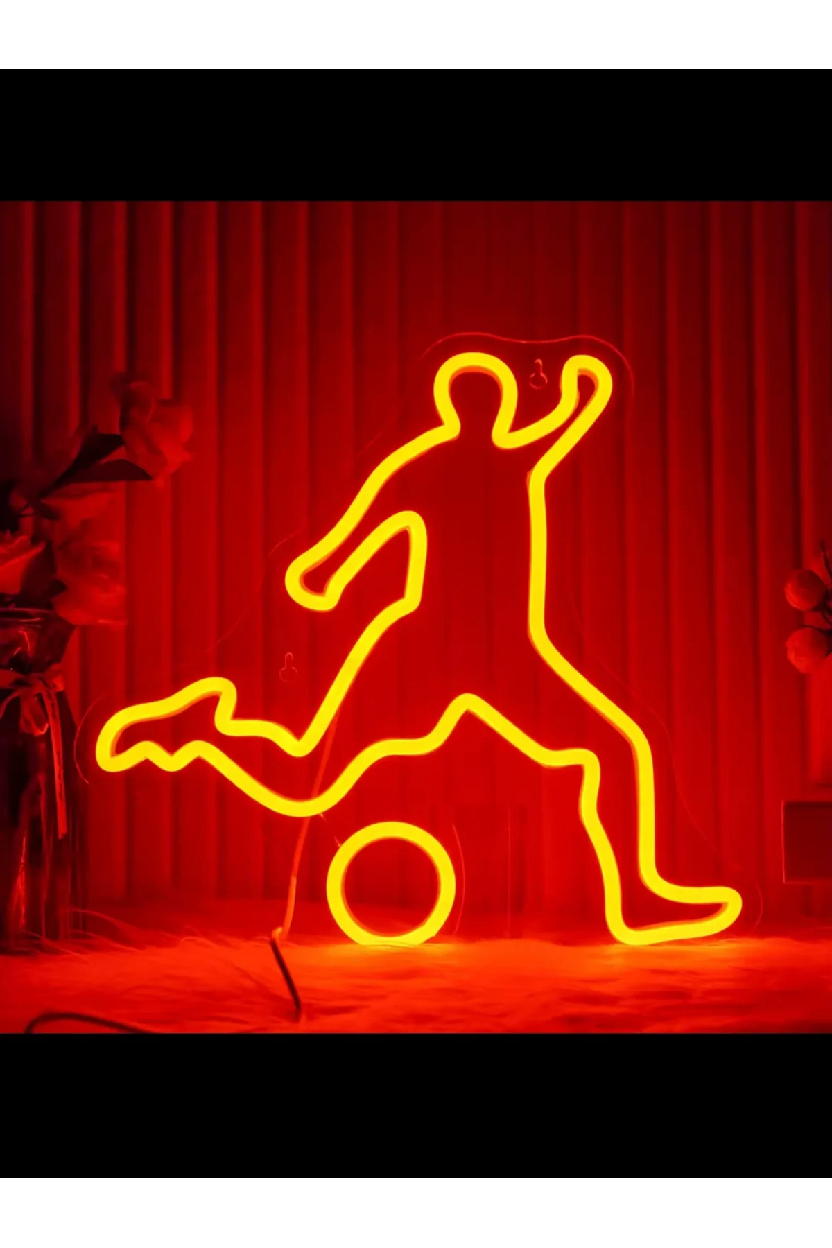 NEON LED IŞIKLI FUTBOLCU