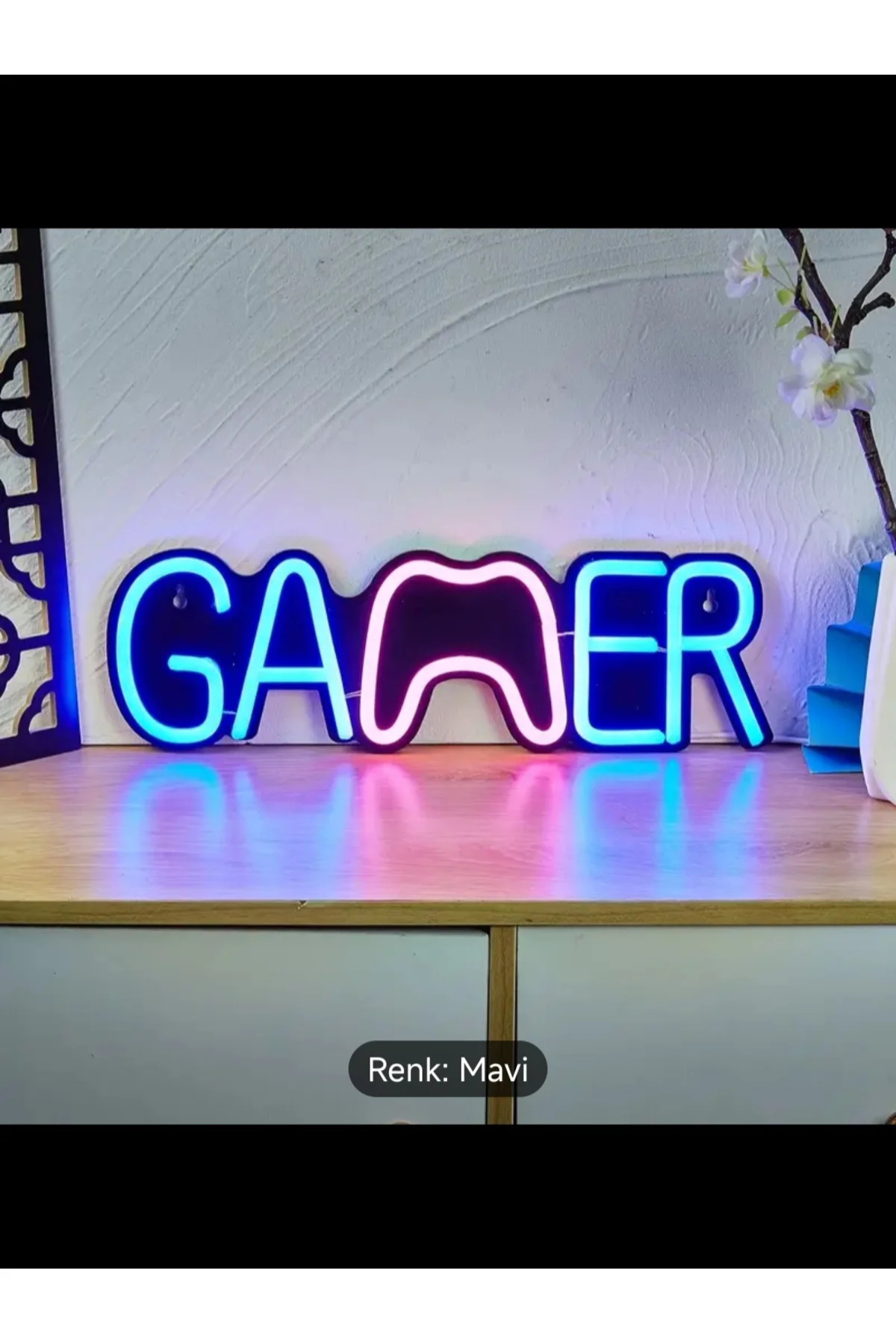 NEON LED IŞIKLI GAMER OYUN YOUTUBER
