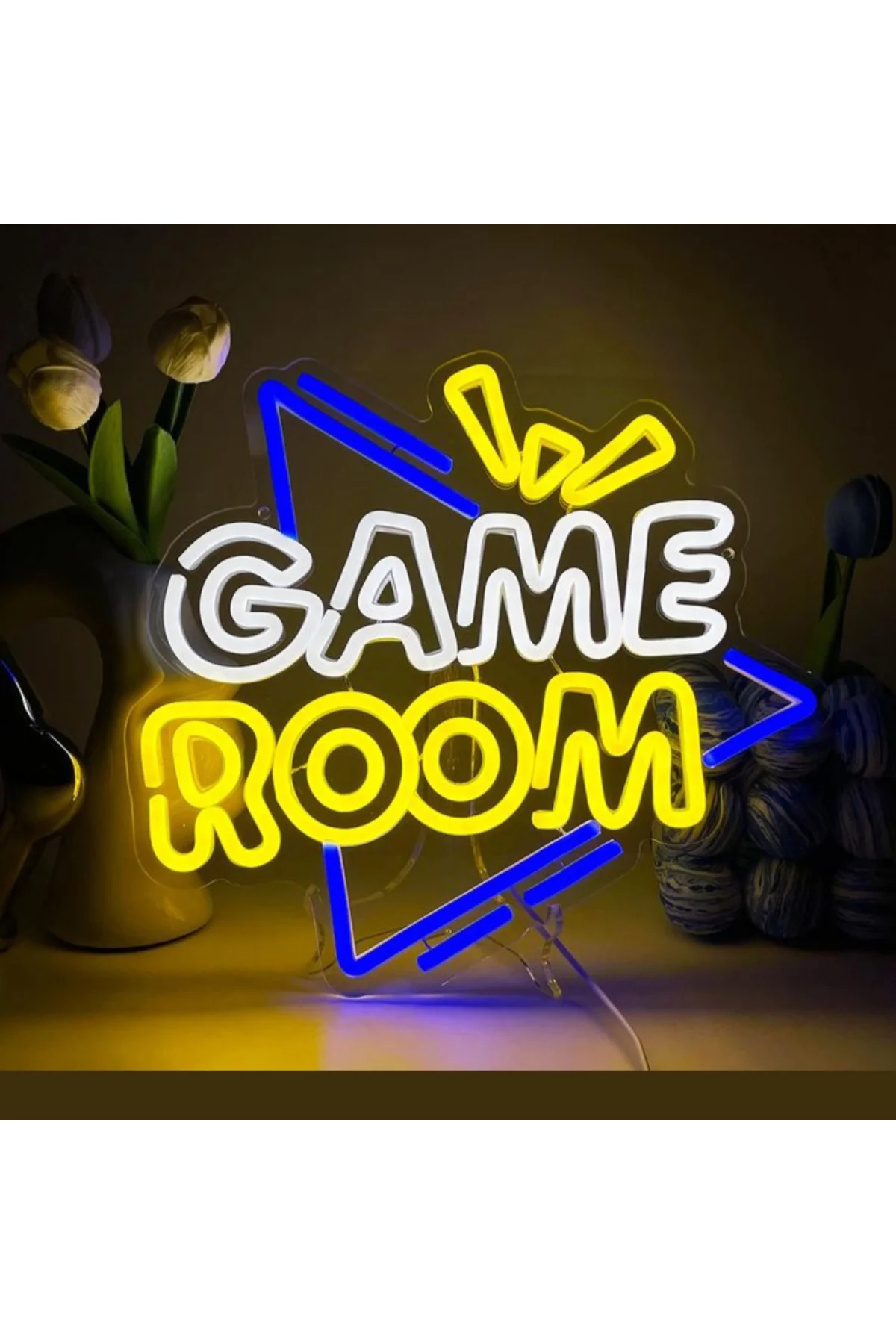 NEON LED IŞIKLI GAMER PLAYSTATİON GAMEBOY GAMER KONSOL