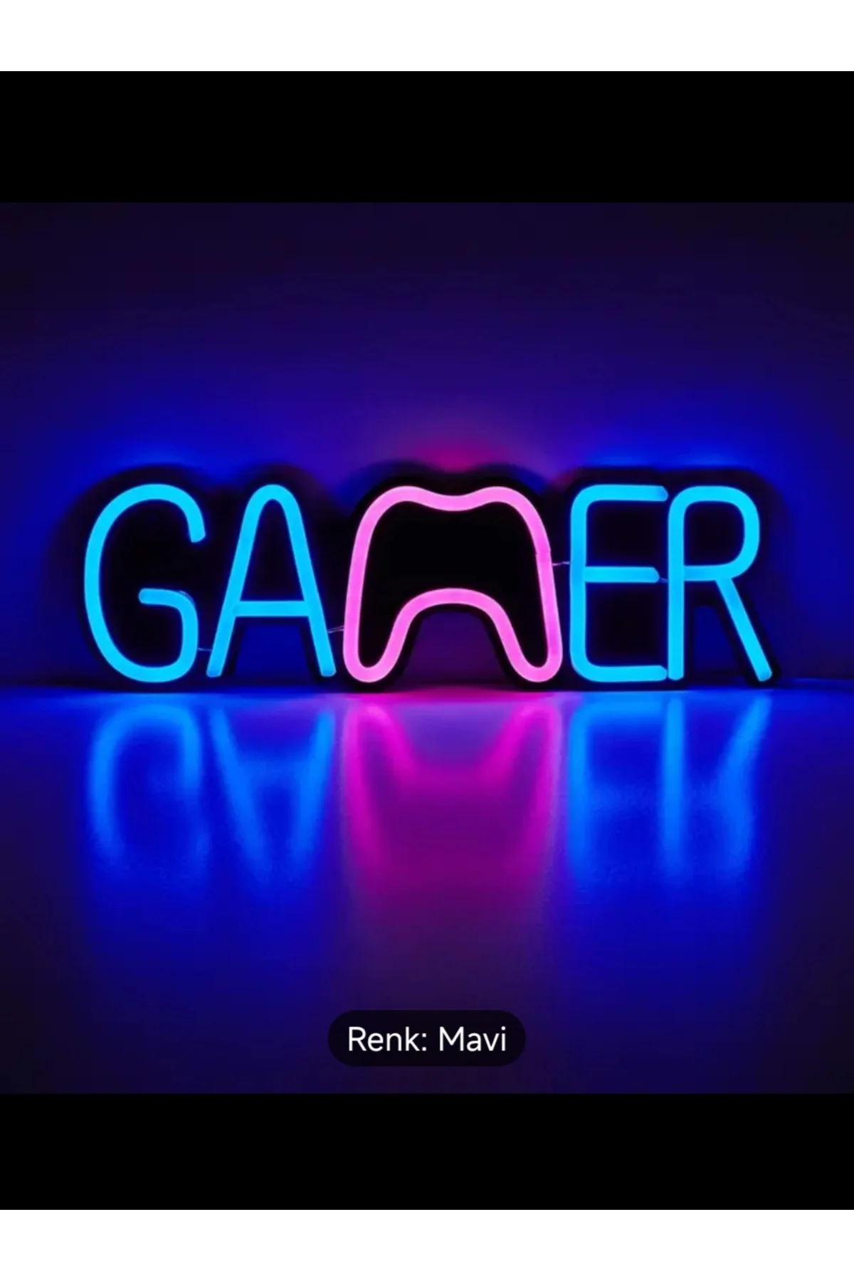 NEON LED IŞIKLI GAMER OYUN YOUTUBER