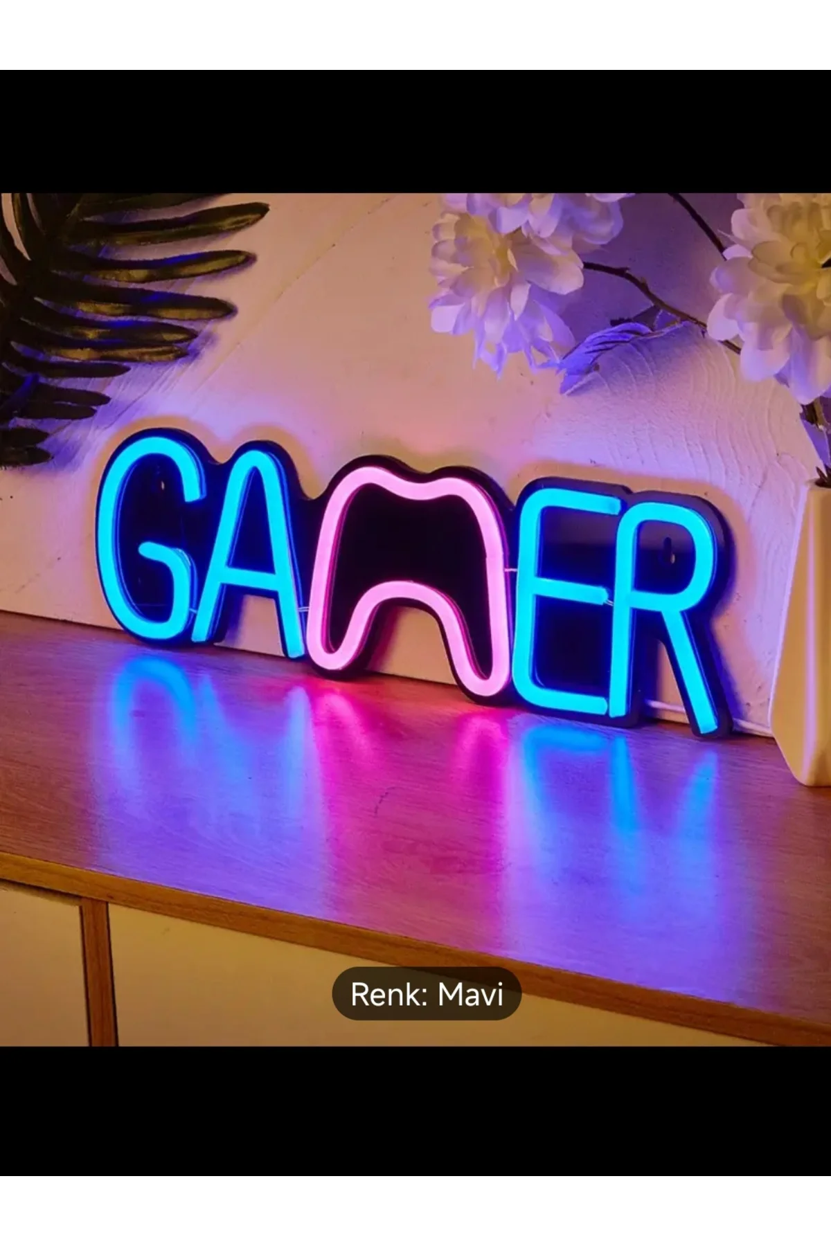 NEON LED IŞIKLI GAMER OYUN YOUTUBER
