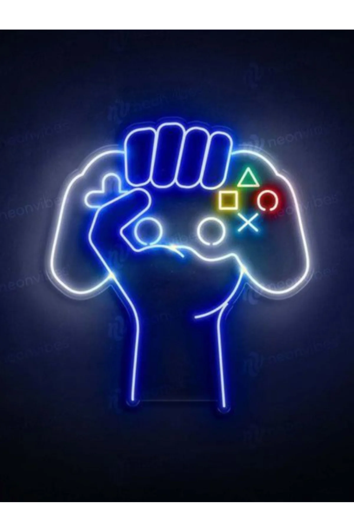 NEON LED IŞIKLI GAME OYUN KONSOL
