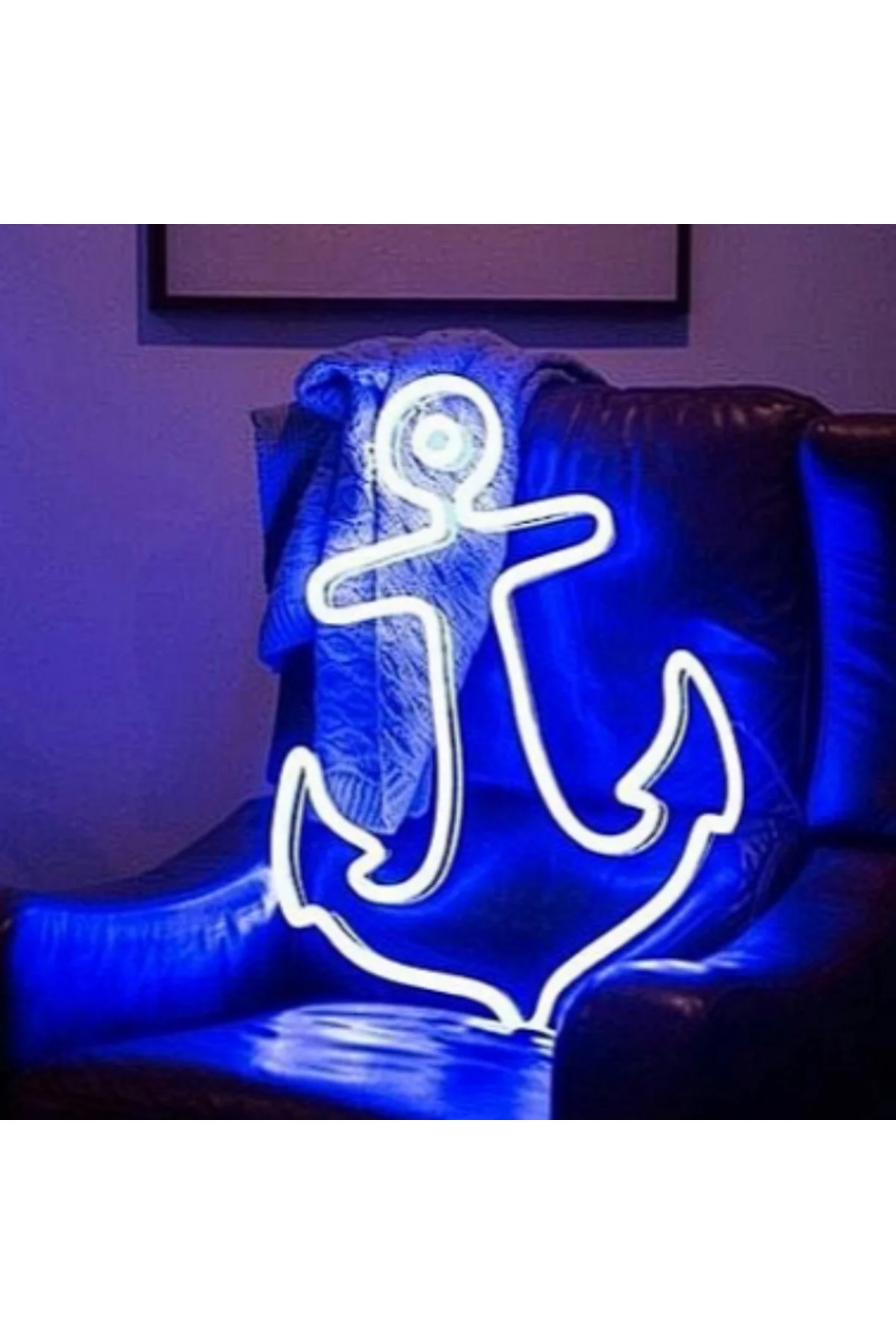 NEON LED IŞIKLI GEMİ ÇAPASI