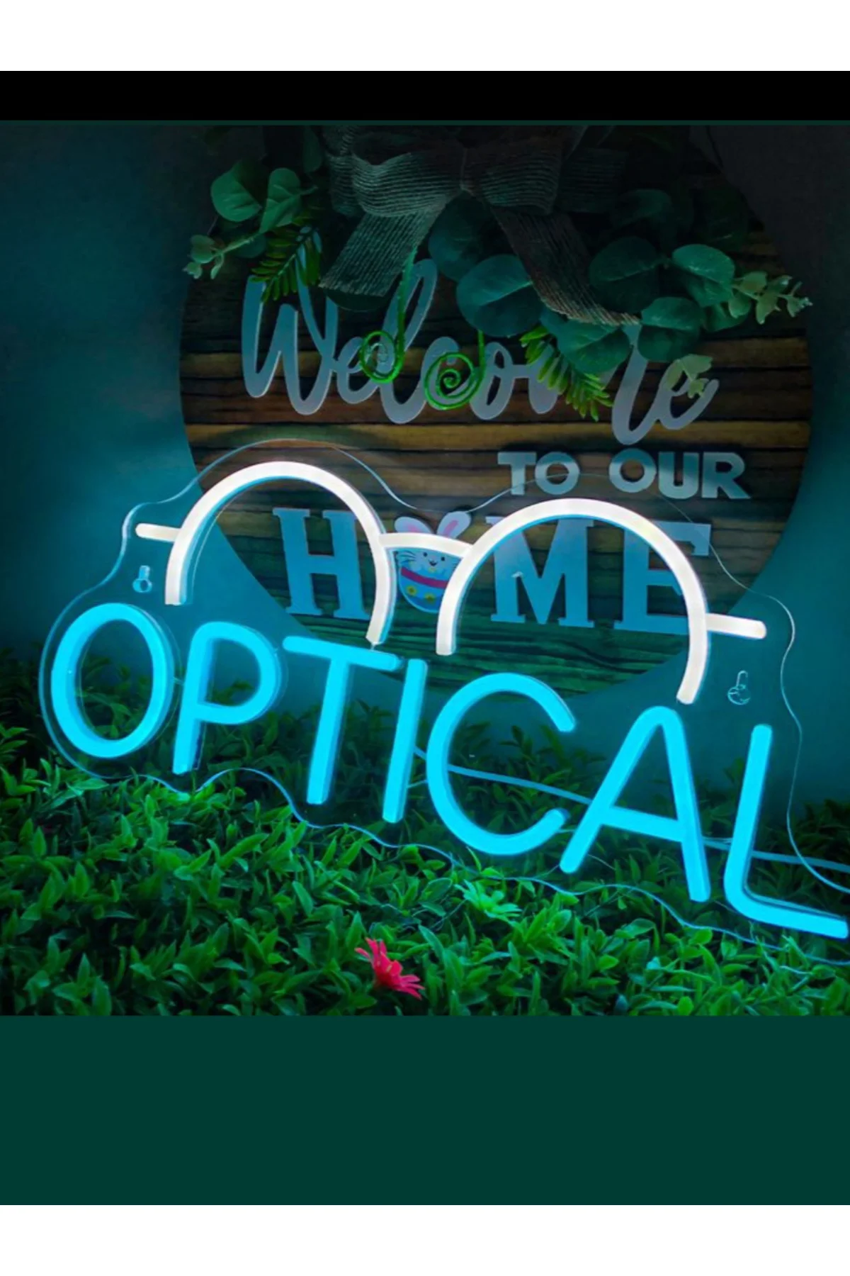 Neon LED IŞIKLI gözlük optical