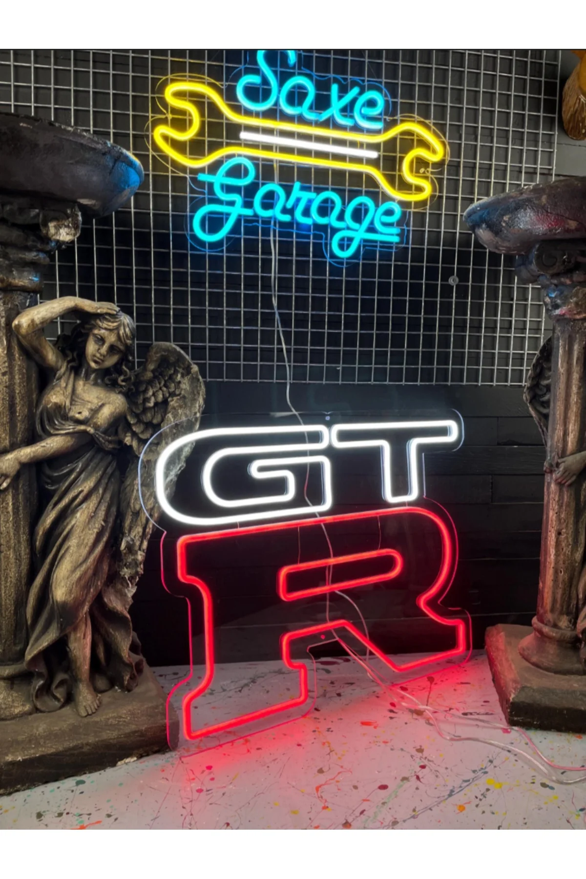 NEON LED IŞIKLI GT R RALLY GARAGE