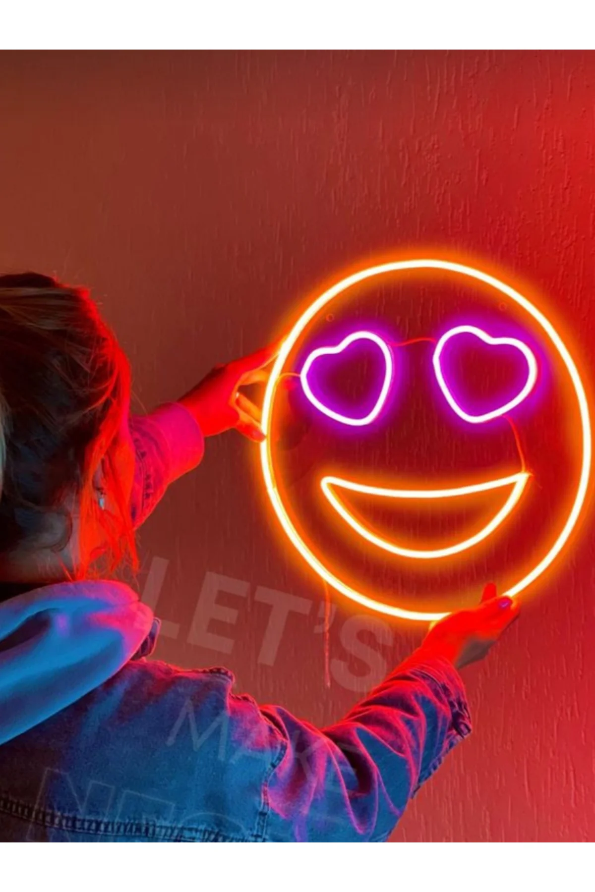 NEON LED IŞIKLI GÜNEŞ