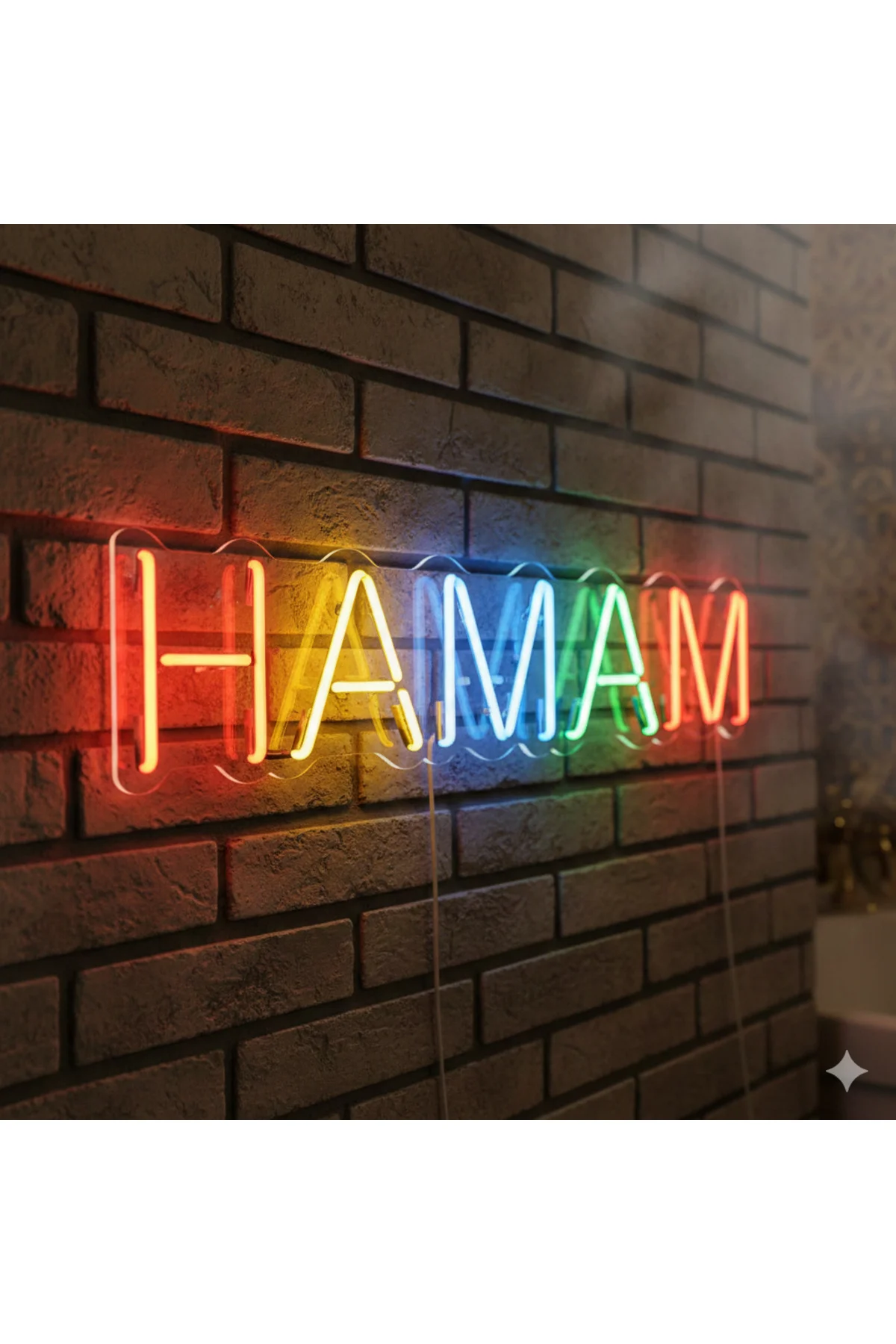 NEON LED IŞIKLI HAMAM