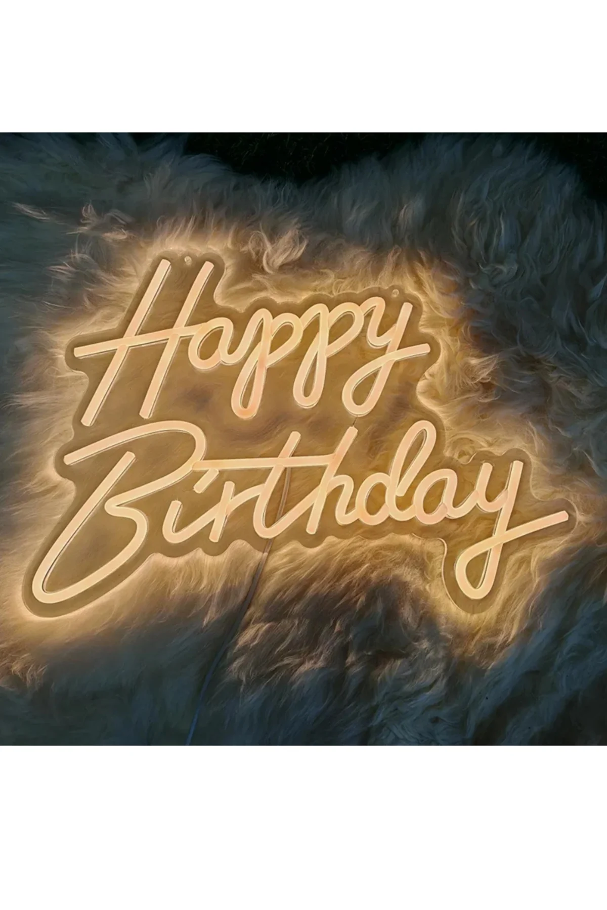NEON LED IŞIKLI HAPPY BRİTHDAY DOĞUM GÜNÜN KUTLU OLSUN