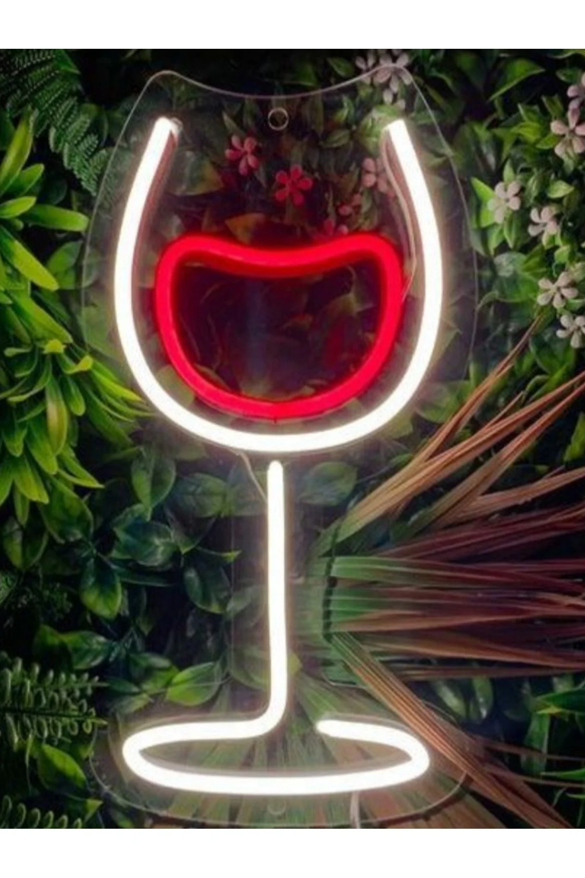 NEON LED IŞIKLI KADEH