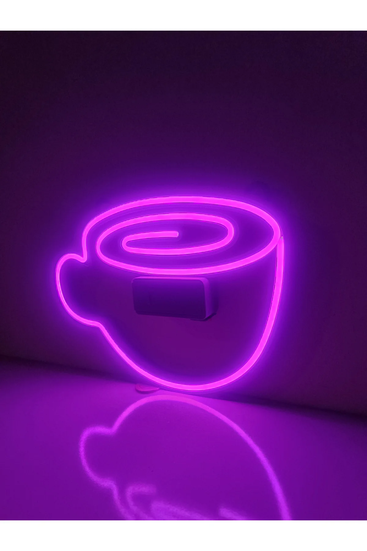 NEON LED IŞIKLI KAHVE FİNCANI CAFE RESTORAN FAST FOOD