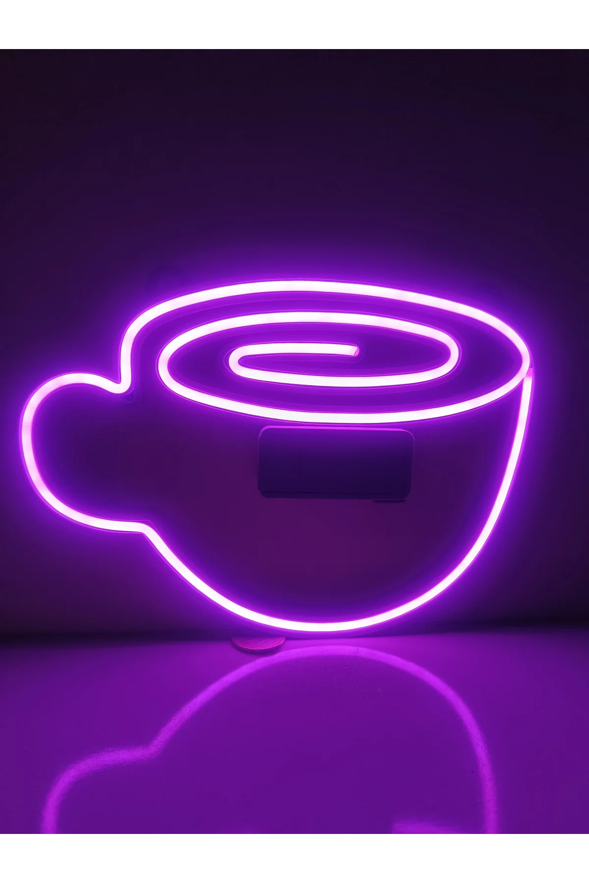 NEON LED IŞIKLI KAHVE FİNCANI CAFE RESTORAN FAST FOOD