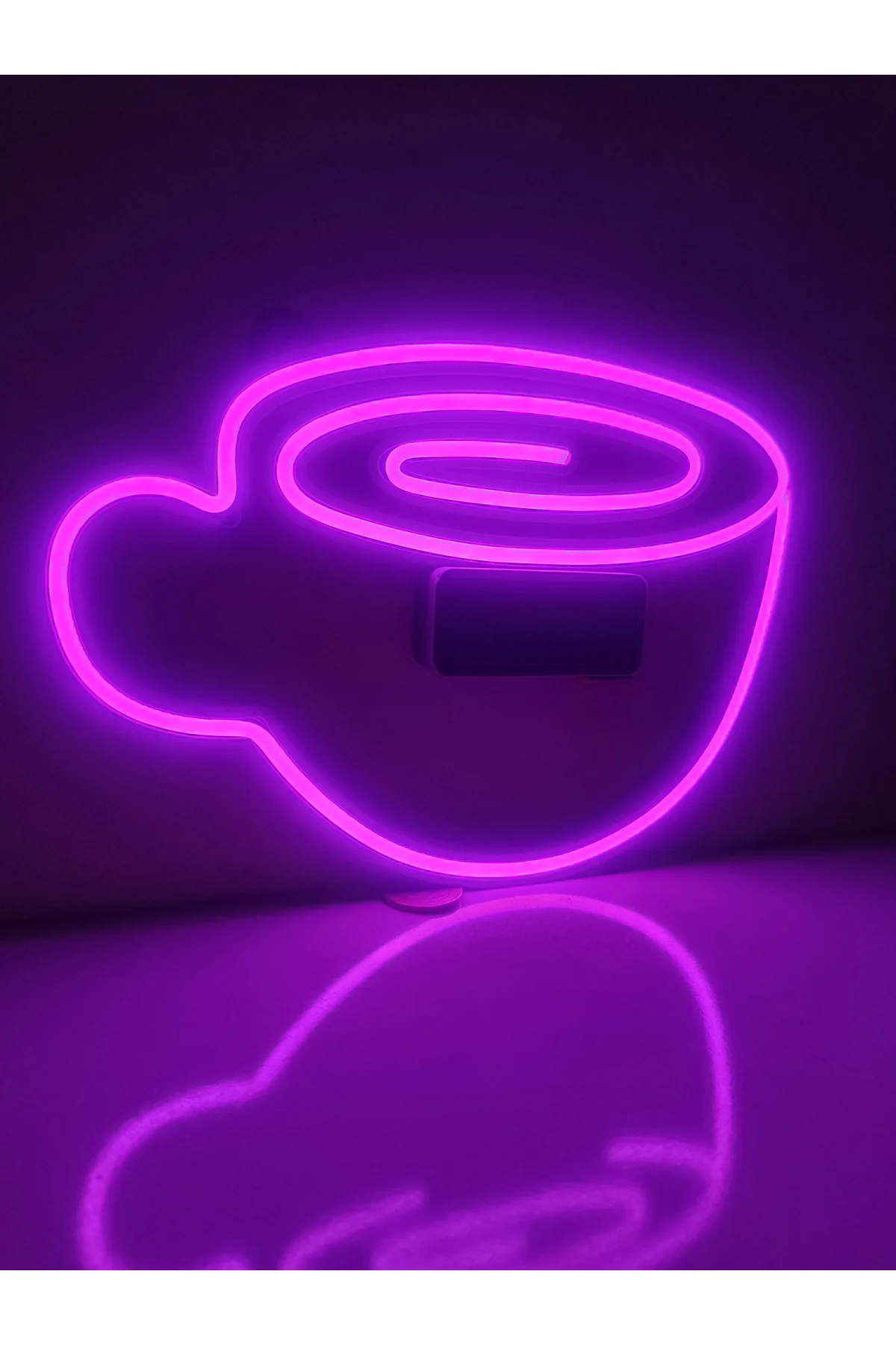 NEON LED IŞIKLI KAHVE FİNCANI CAFE RESTORAN FAST FOOD