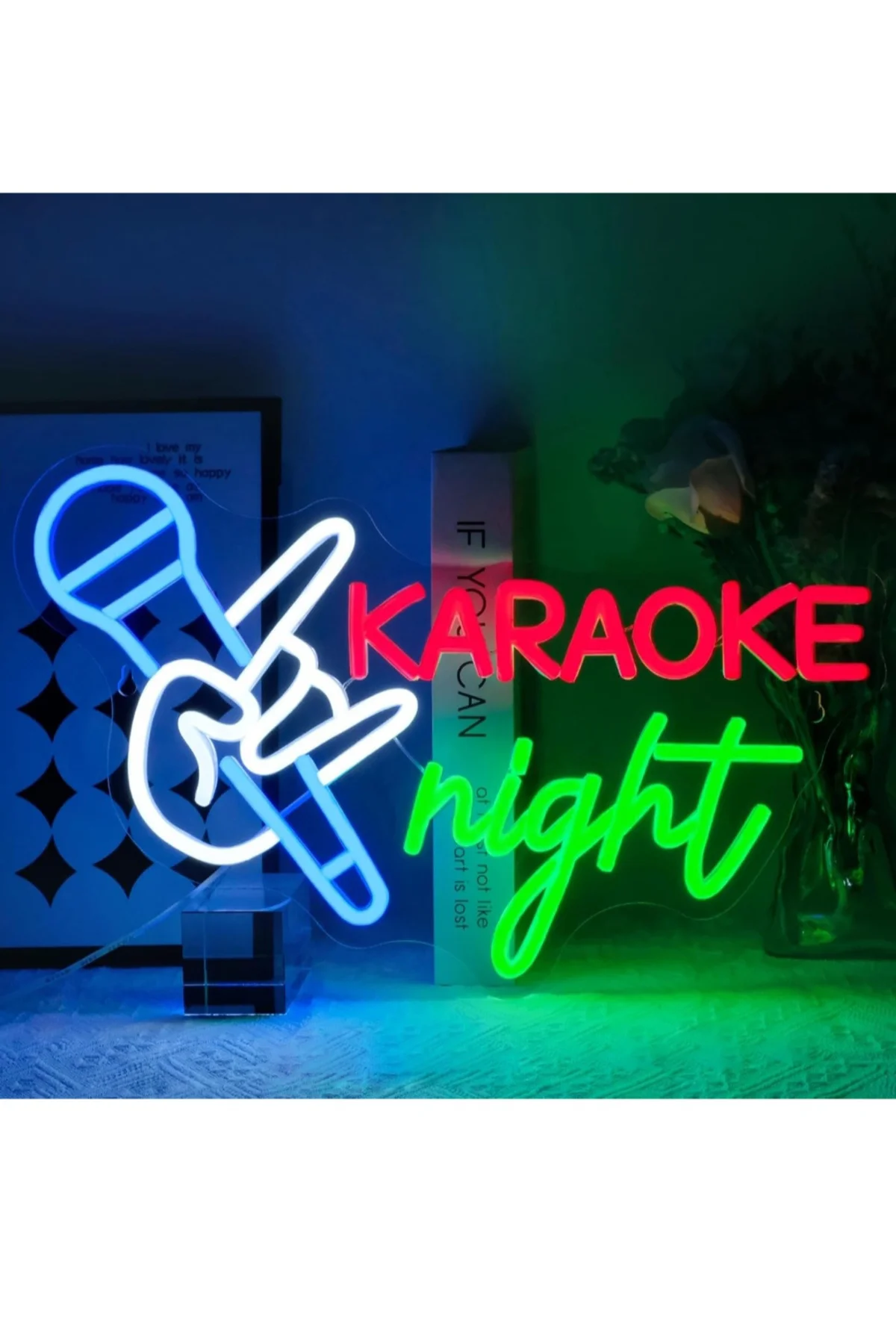 NEON LED IŞIKLI KARAOKE NİGHT