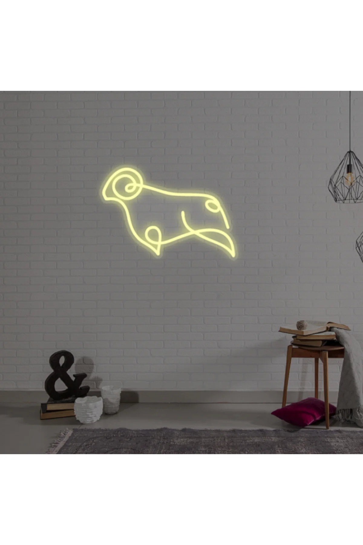 NEON LED IŞIKLI KOÇ