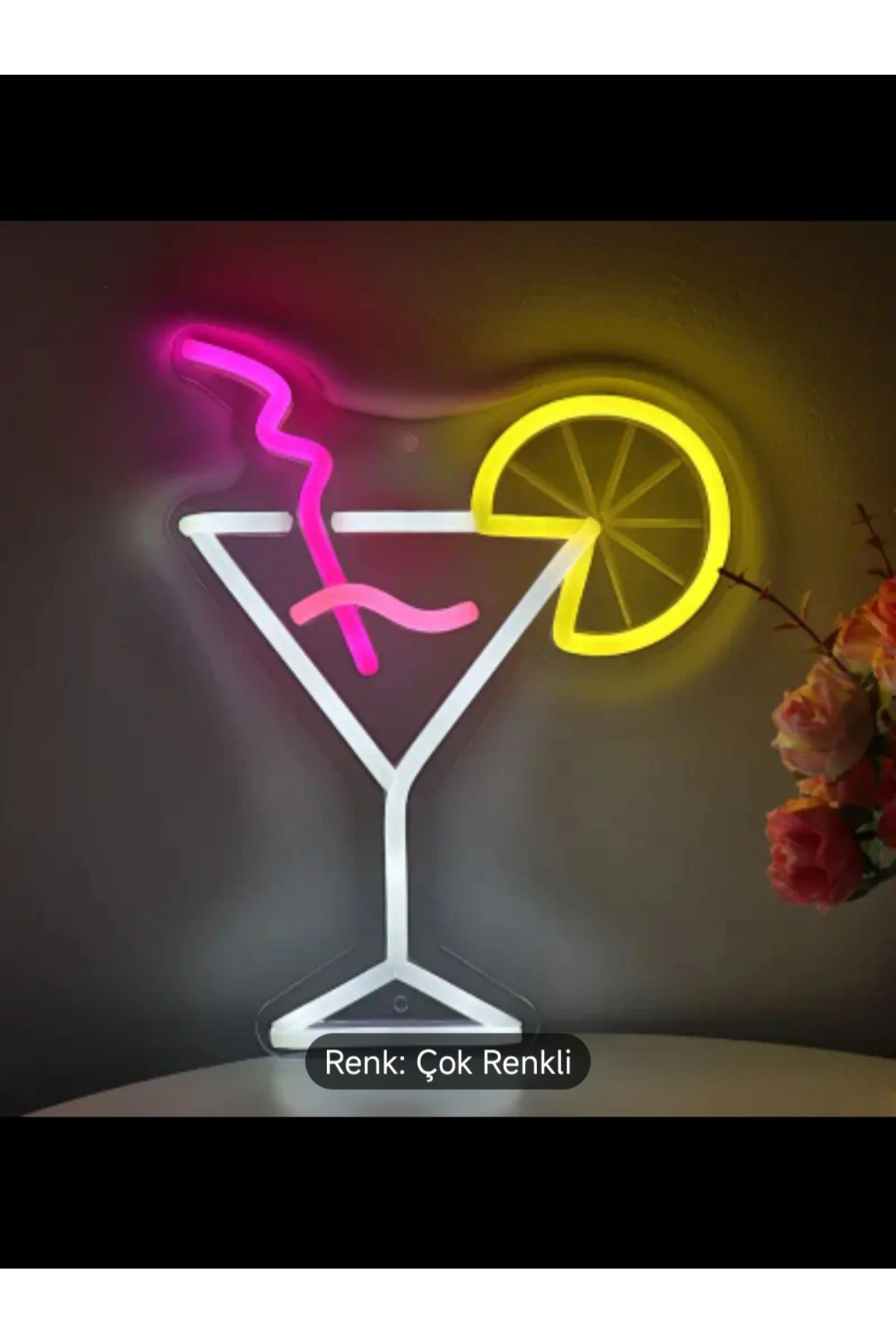NEON LED IŞIKLI KOKTEYL
