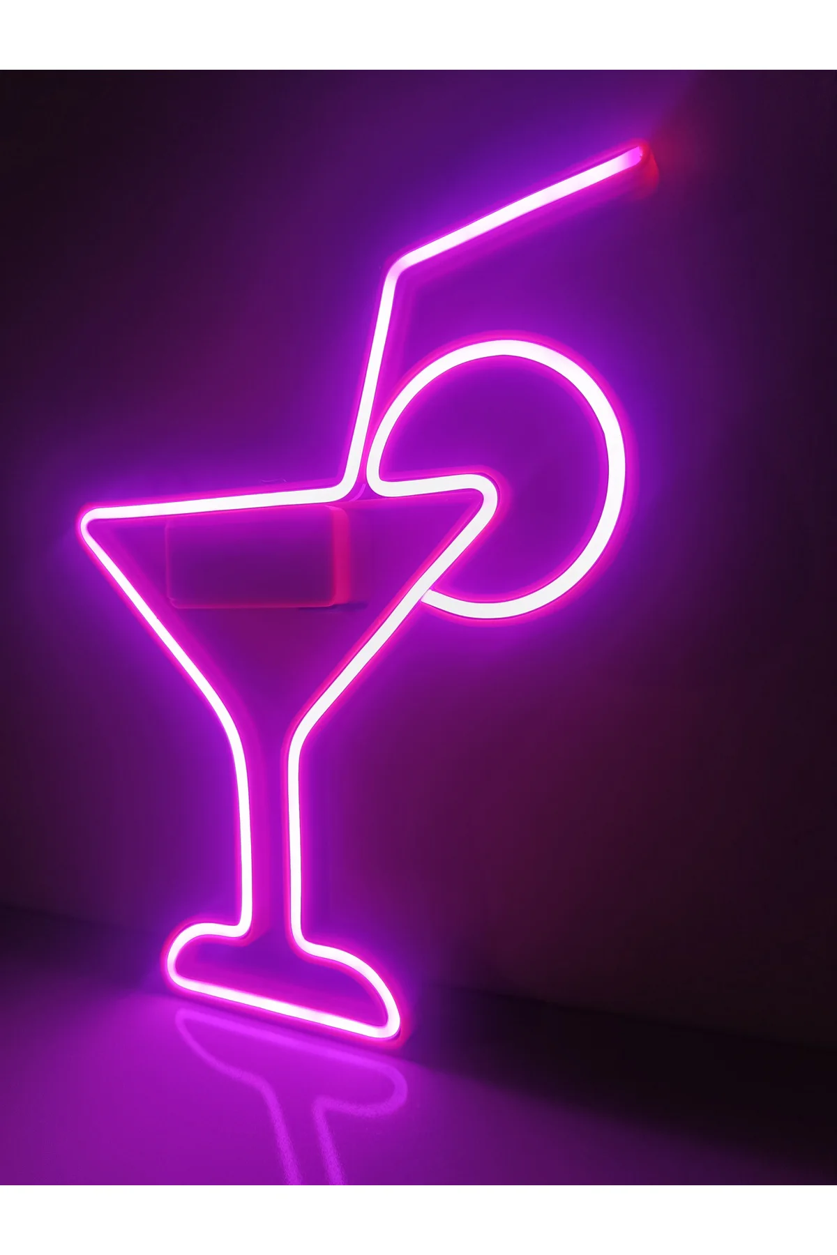 NEON LED IŞIKLI KOKTEYL CAFE RESTORAN FAST FOOD