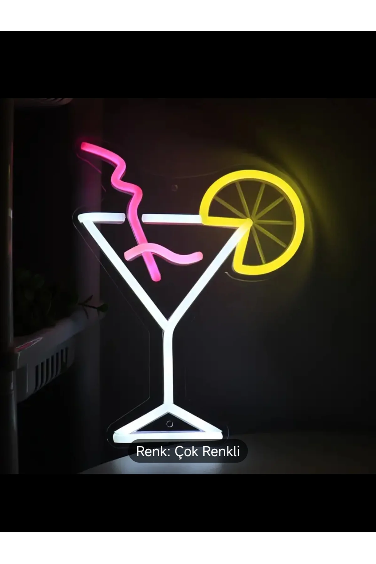 NEON LED IŞIKLI KOKTEYL