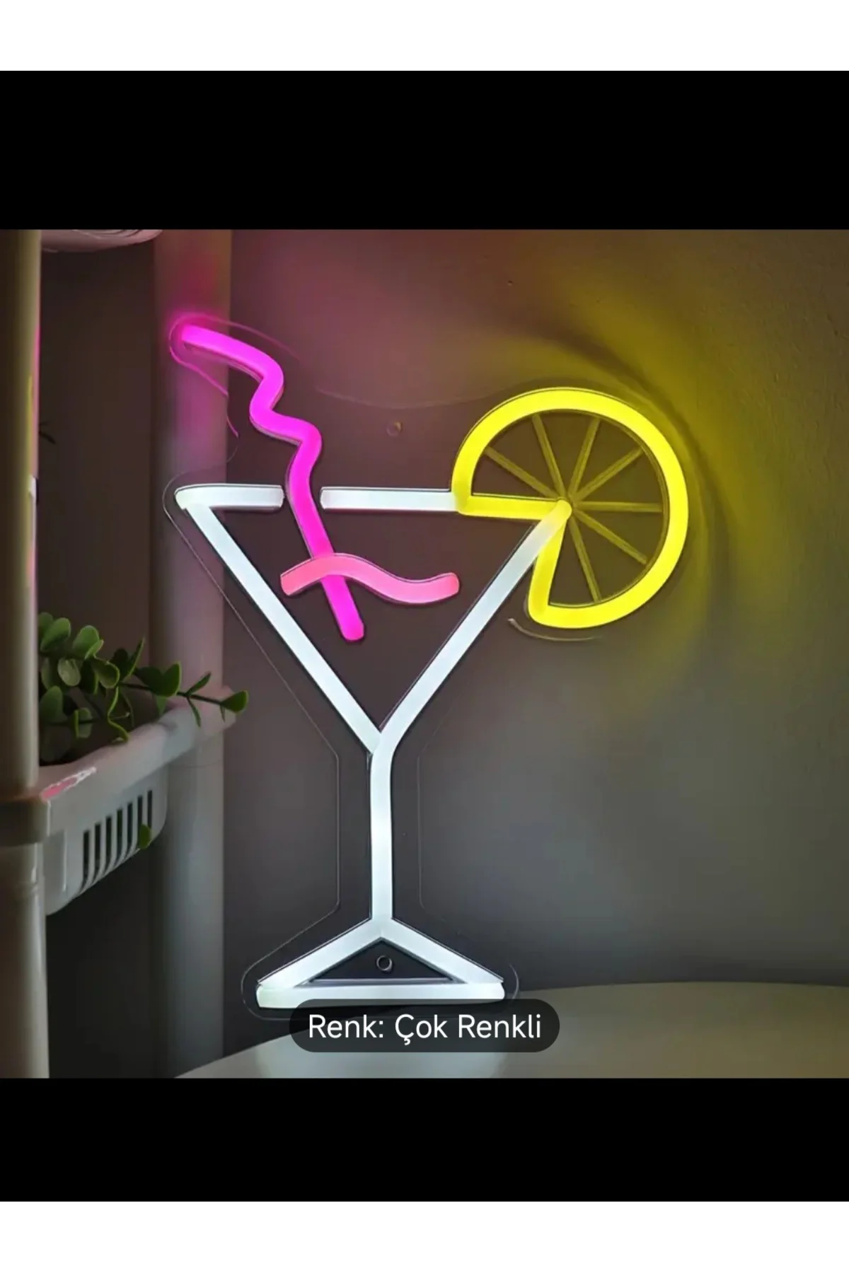 NEON LED IŞIKLI KOKTEYL