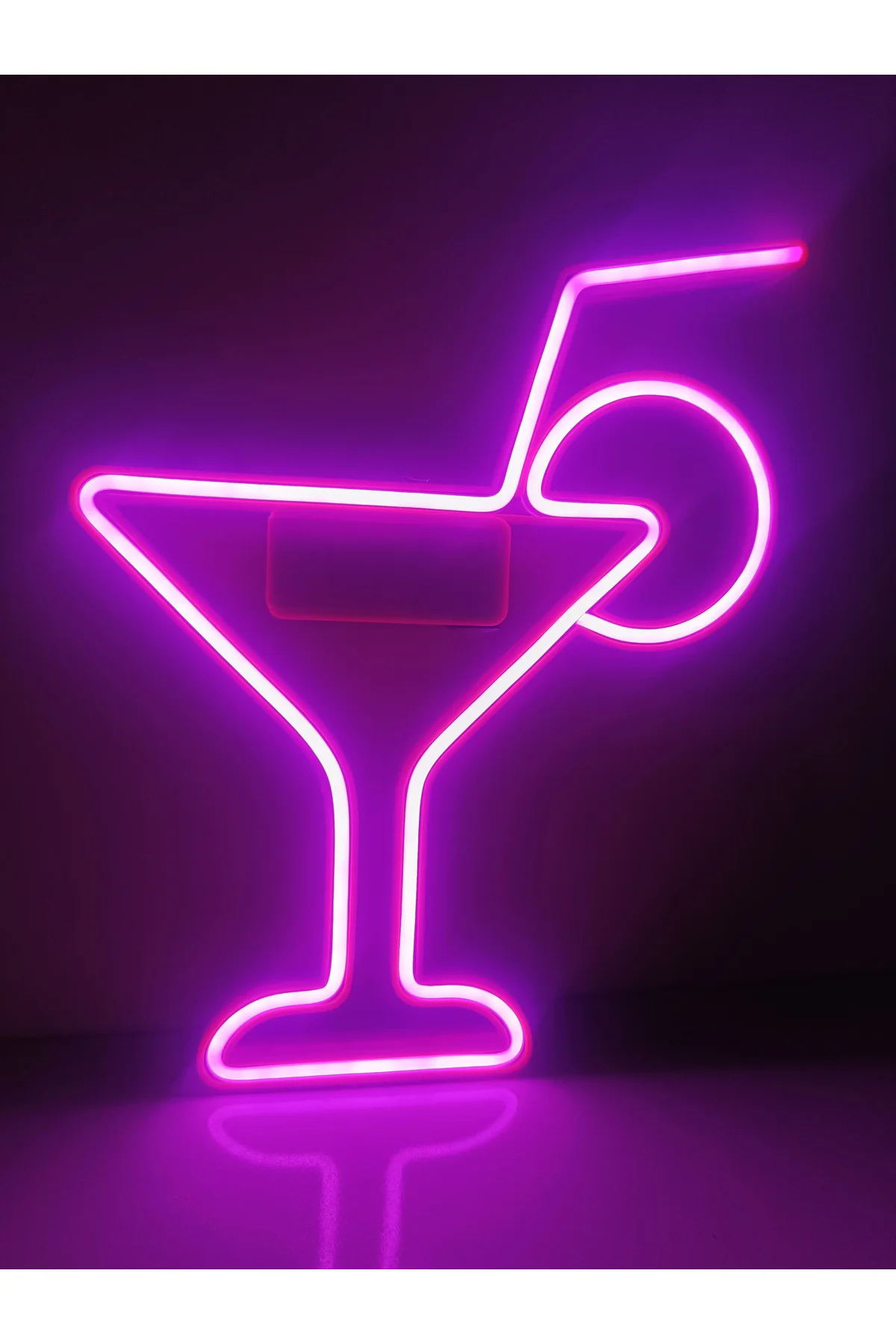 NEON LED IŞIKLI KOKTEYL CAFE RESTORAN FAST FOOD