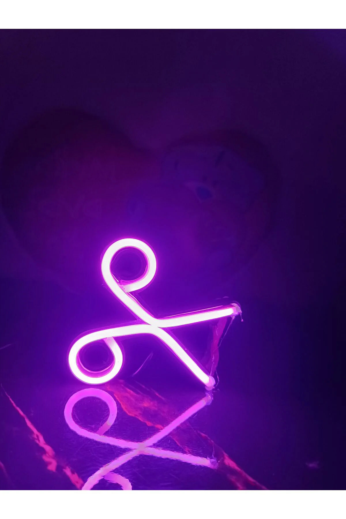 NEON LED IŞIKLI KUAFÖR MAKAS