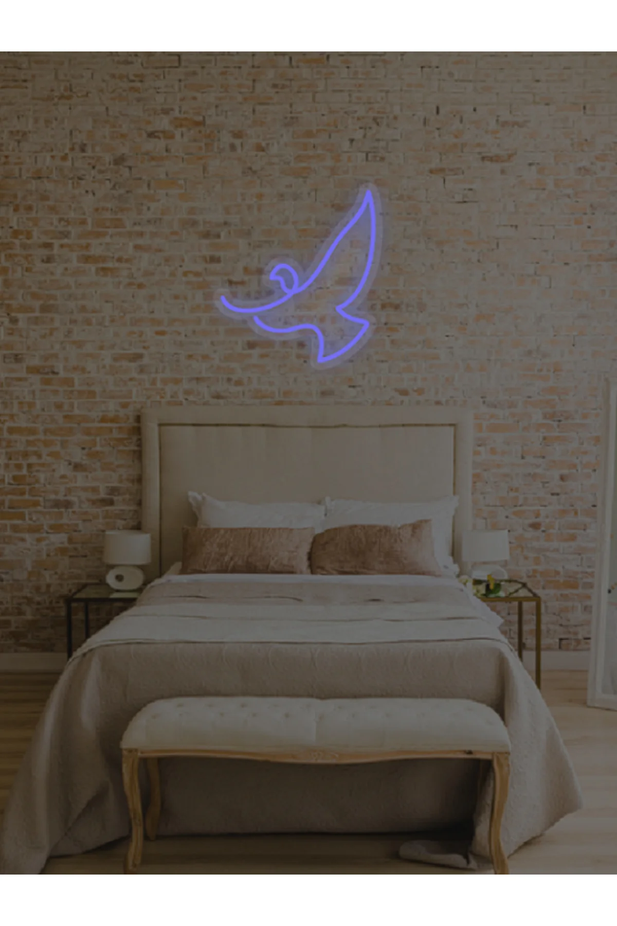 NEON LED IŞIKLI KUŞ
