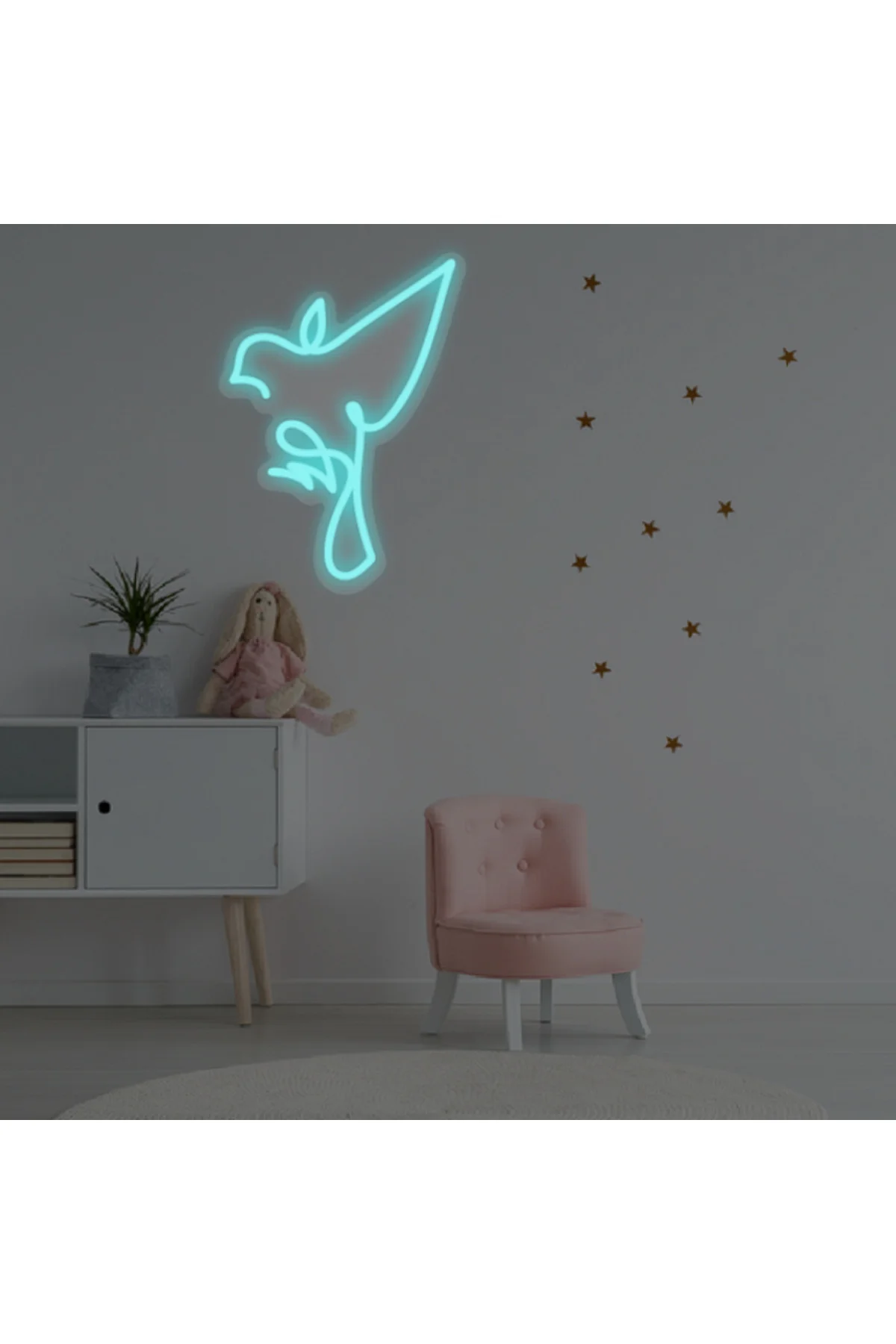 NEON LED IŞIKLI KUŞ