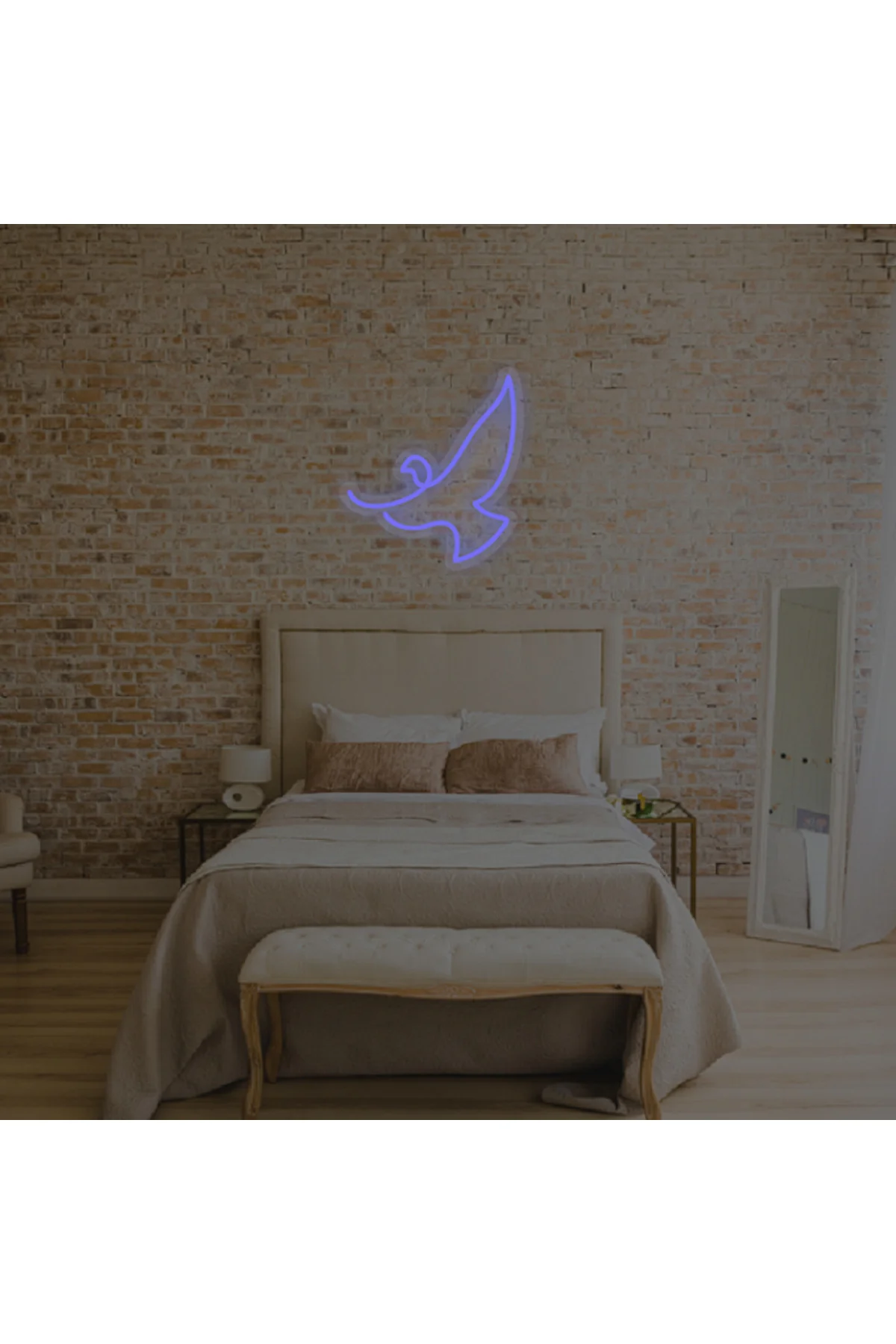 NEON LED IŞIKLI KUŞ