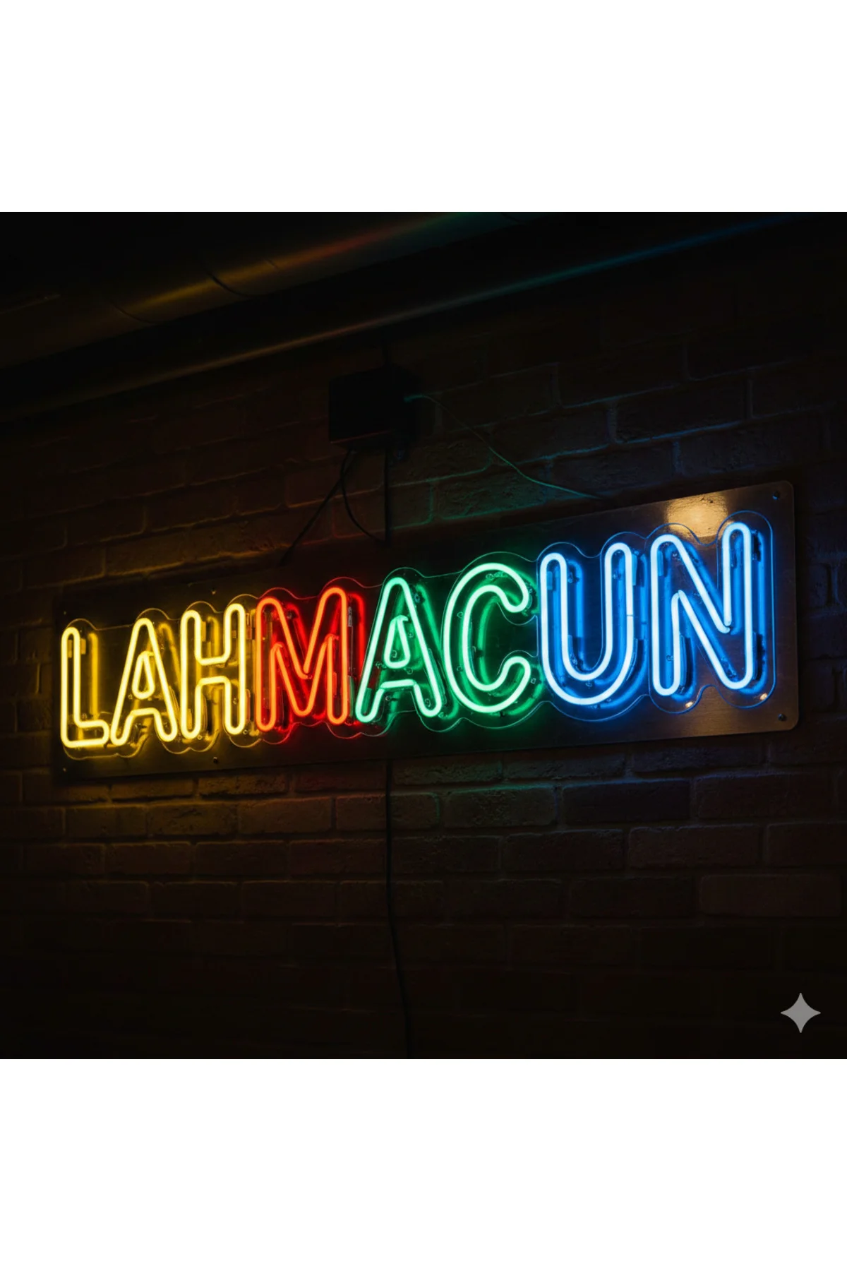 NEON LED IŞIKLI LAHMACUN