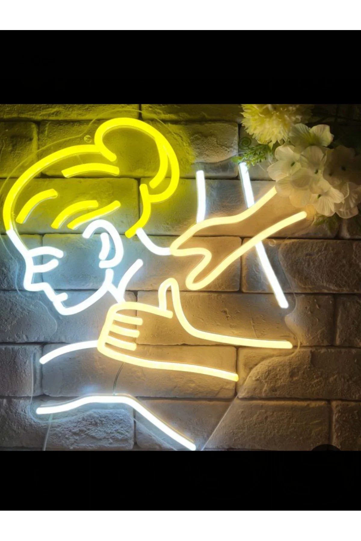 NEON LED IŞIKLI MASAJ