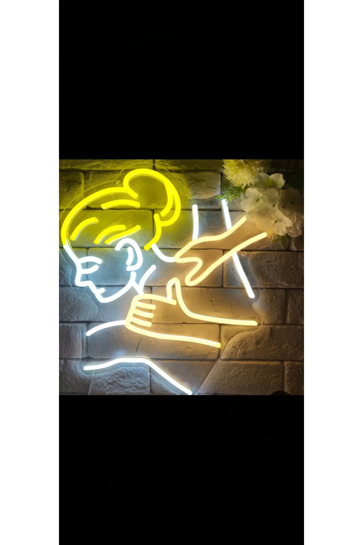 NEON LED IŞIKLI MASAJ