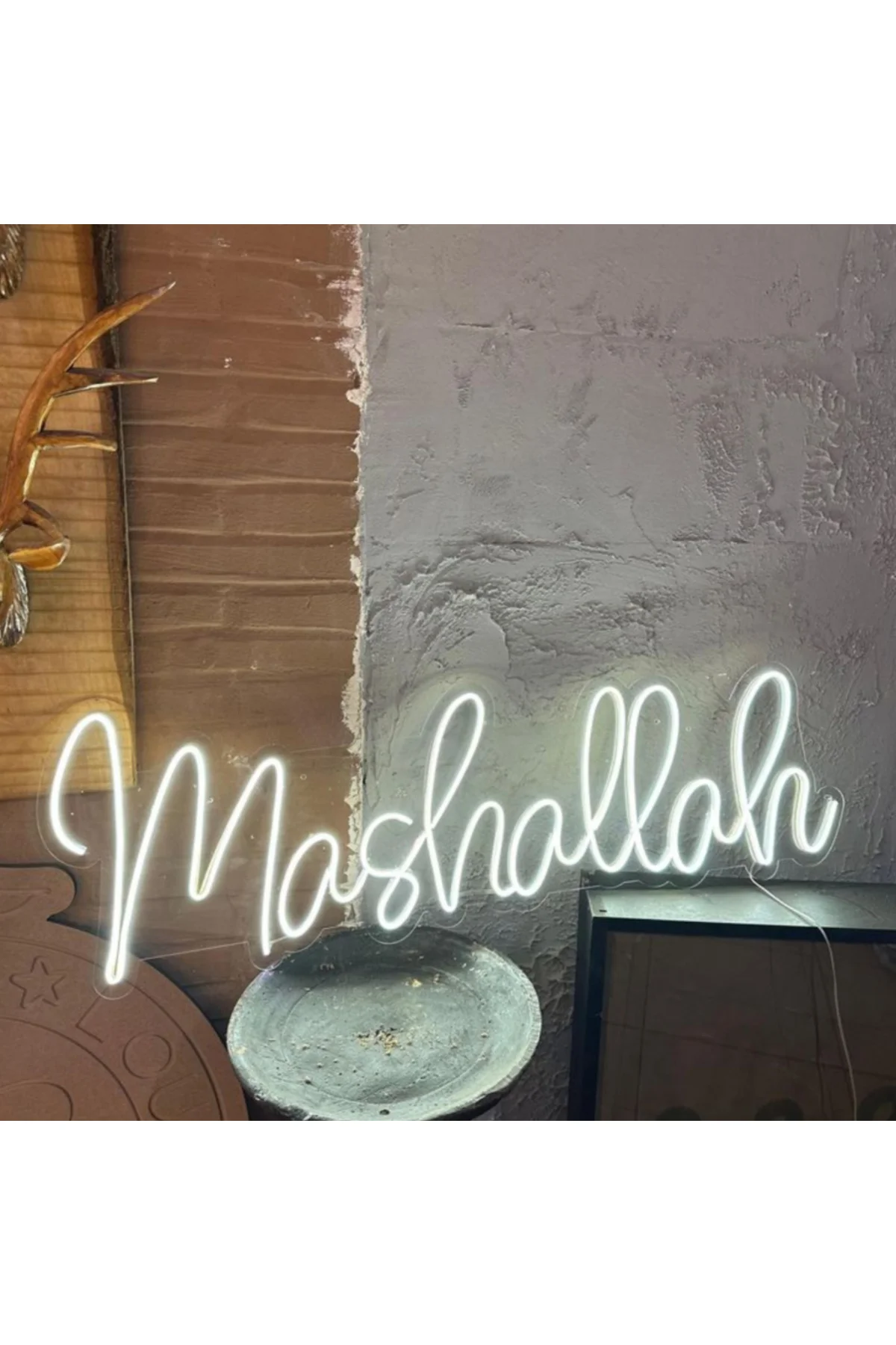 Neon Led Işıklı Maşallah Islam