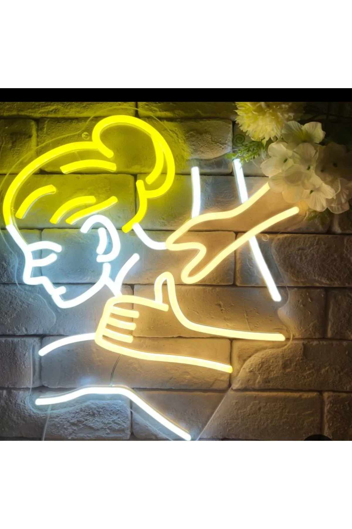NEON LED IŞIKLI MASAJ