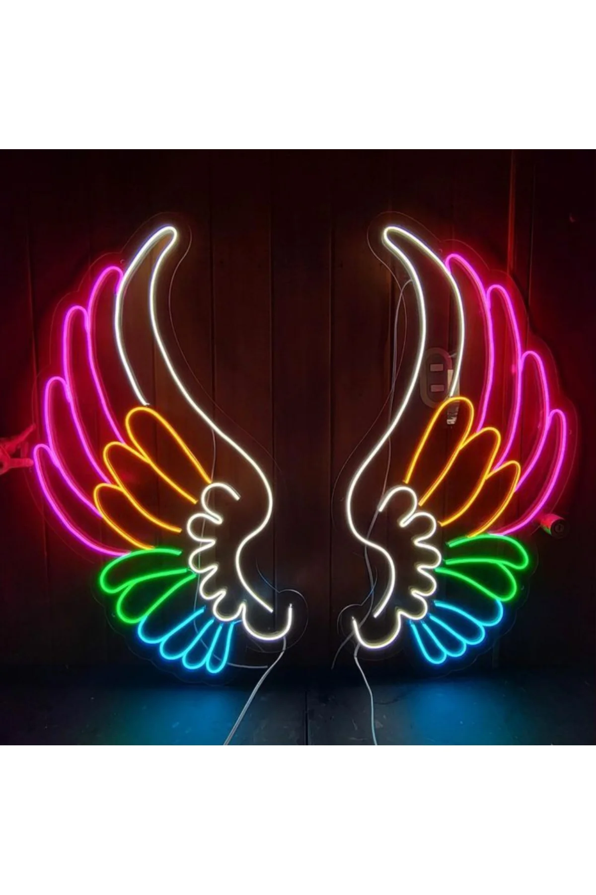 NEON LED IŞIKLI MELEK KANADI 1