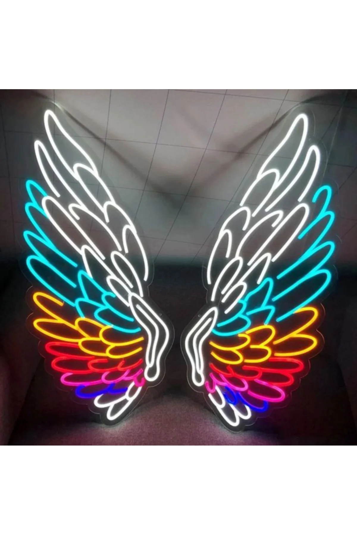 NEON LED IŞIKLI MELEK KANADI 2