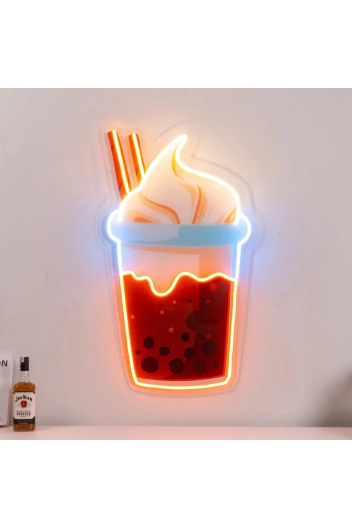 NEON LED IŞIKLI MİŞKEK