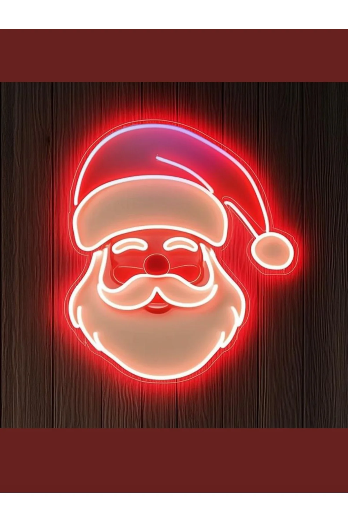 Neon LED IŞIKLI Noel Baba yılbaşı