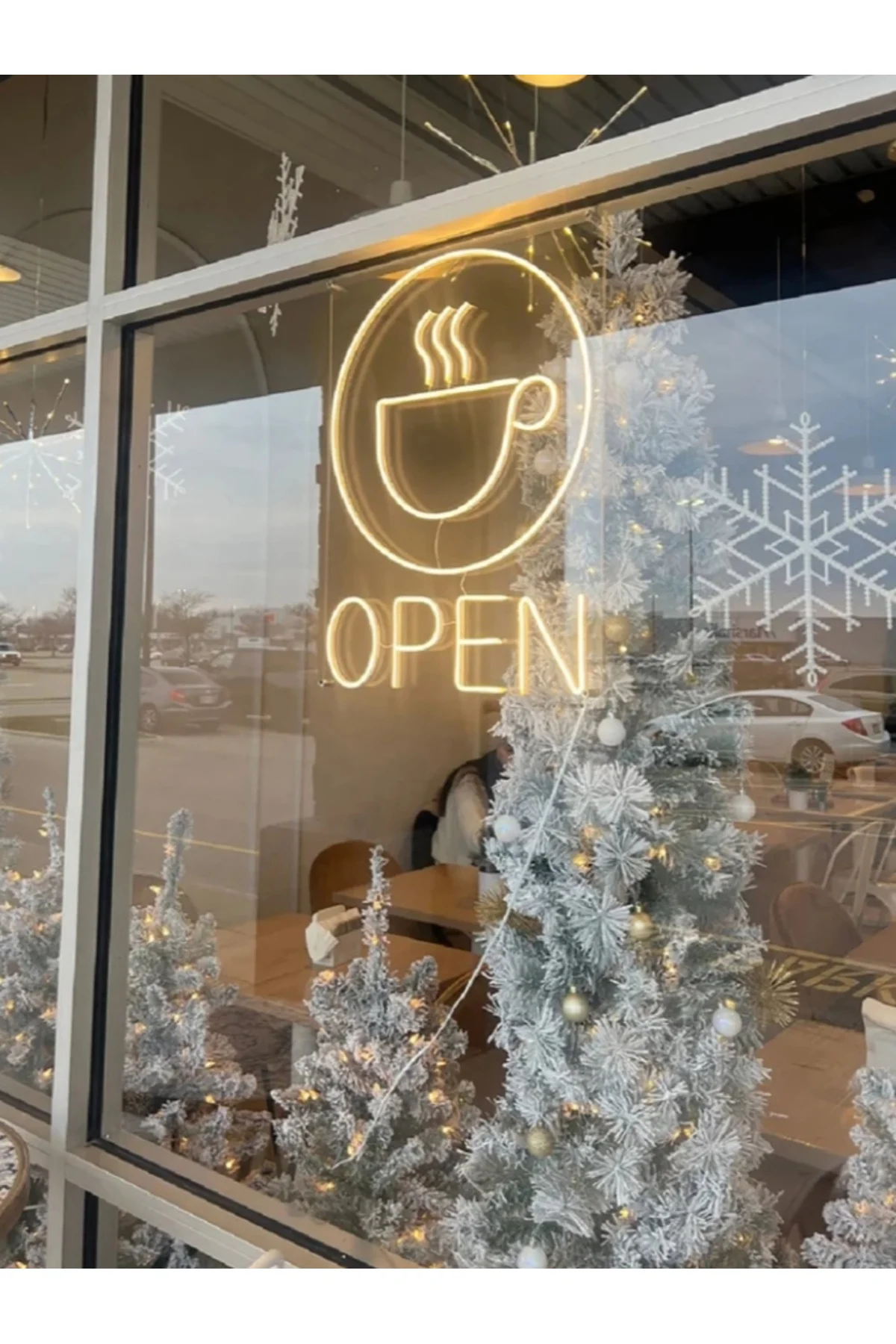 NEON LED IŞIKLI OPEN AÇIK KAHVE CAFE COFFOE DUVAR DEKORASYON TABL