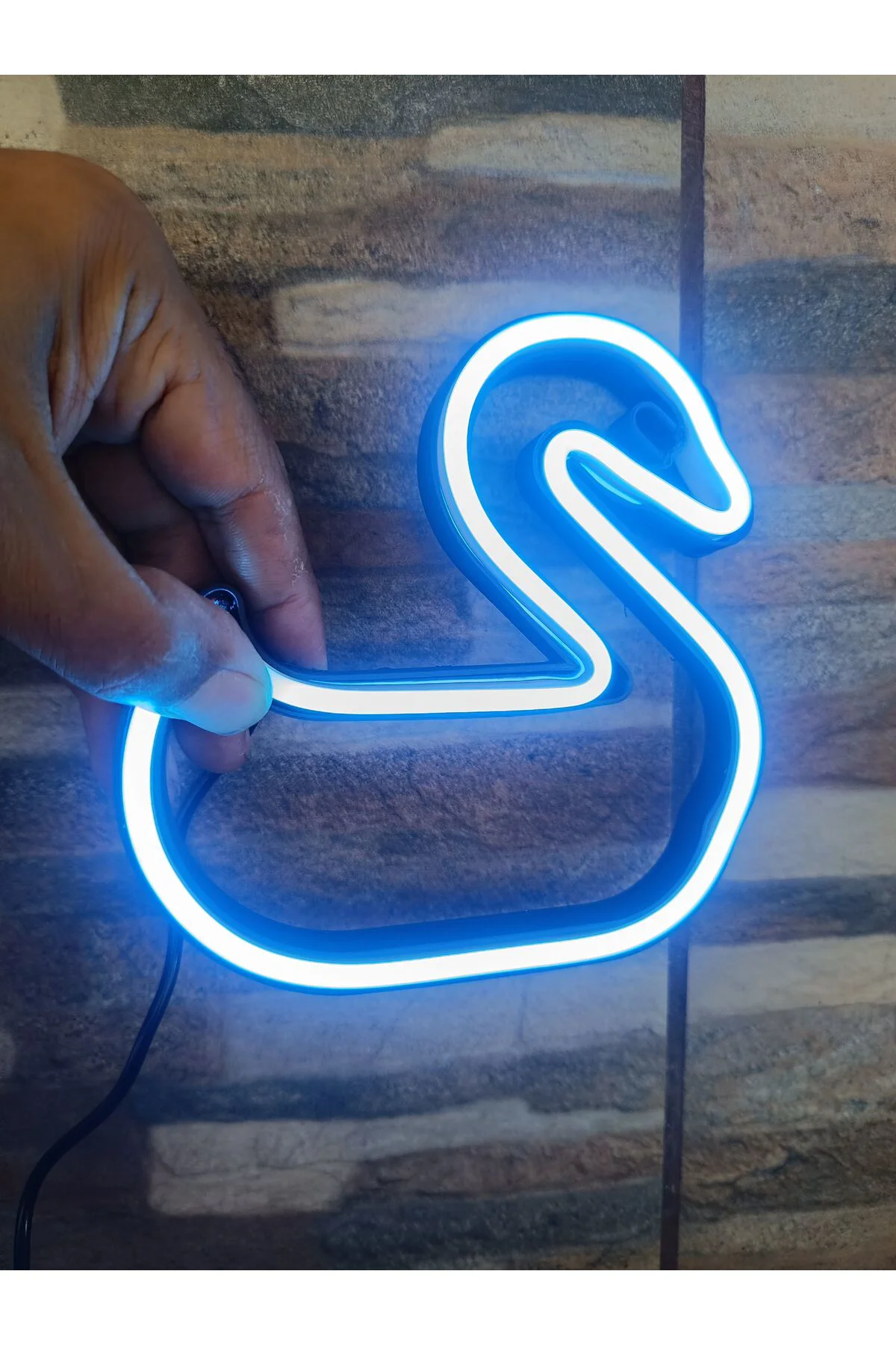 NEON LED IŞIKLI ÖRDEK