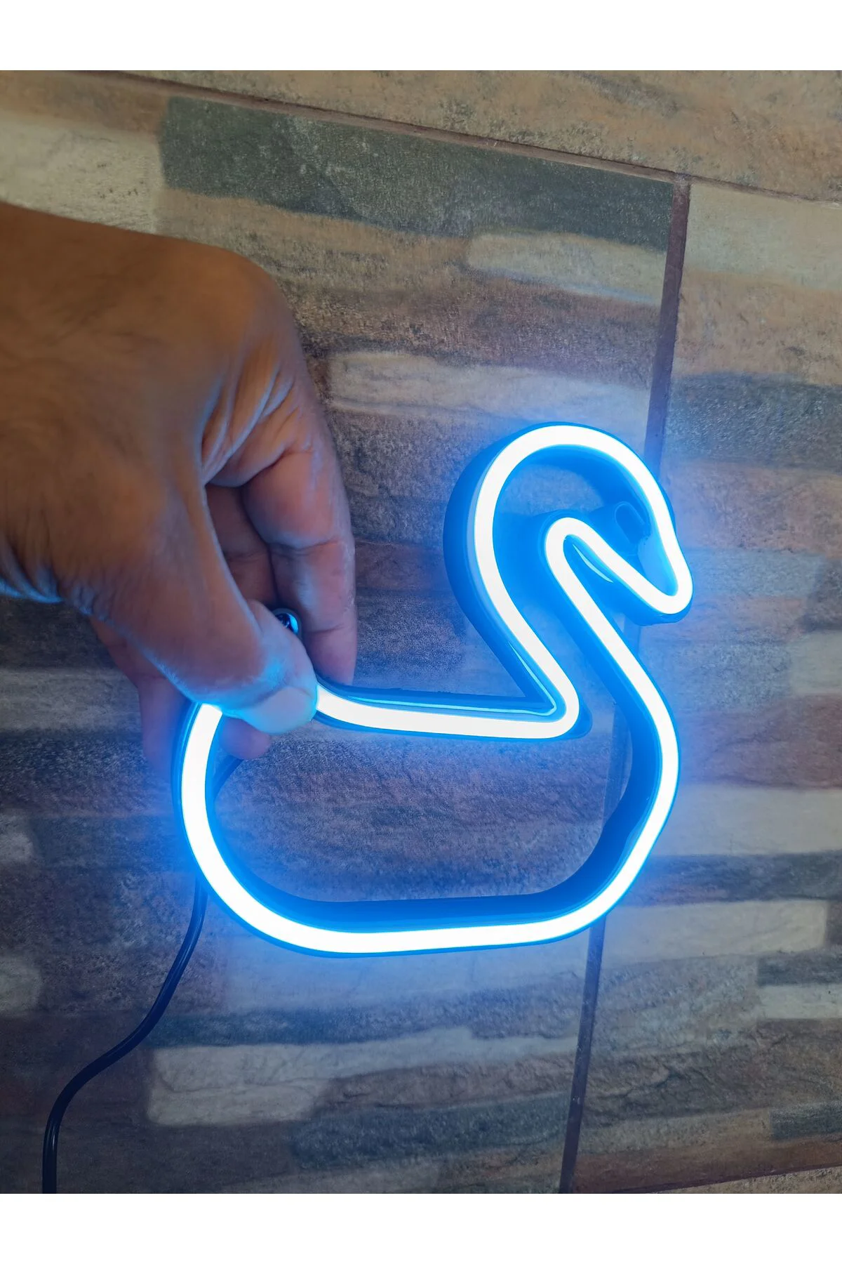 NEON LED IŞIKLI ÖRDEK