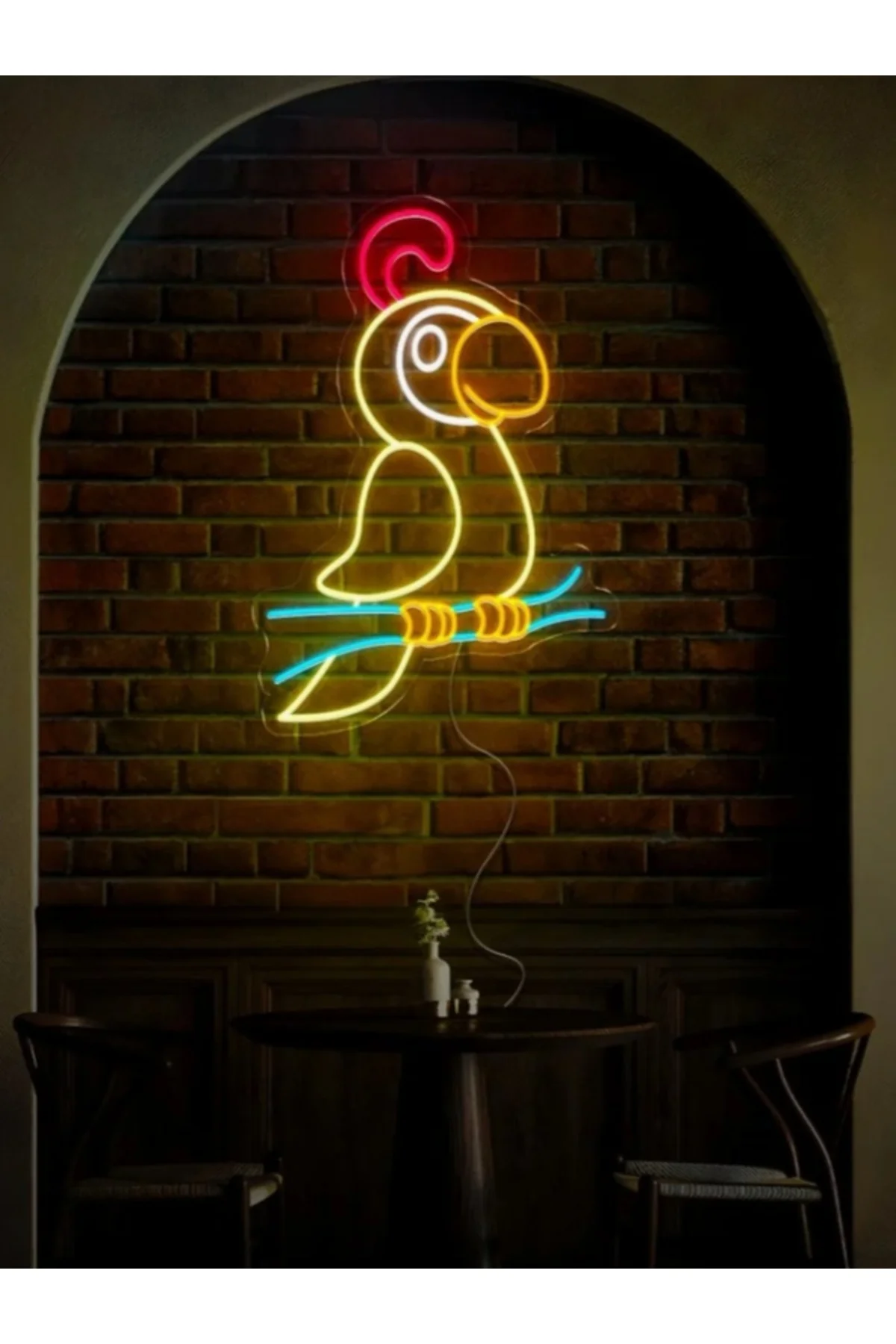 NEON LED IŞIKLI PAPAĞAN