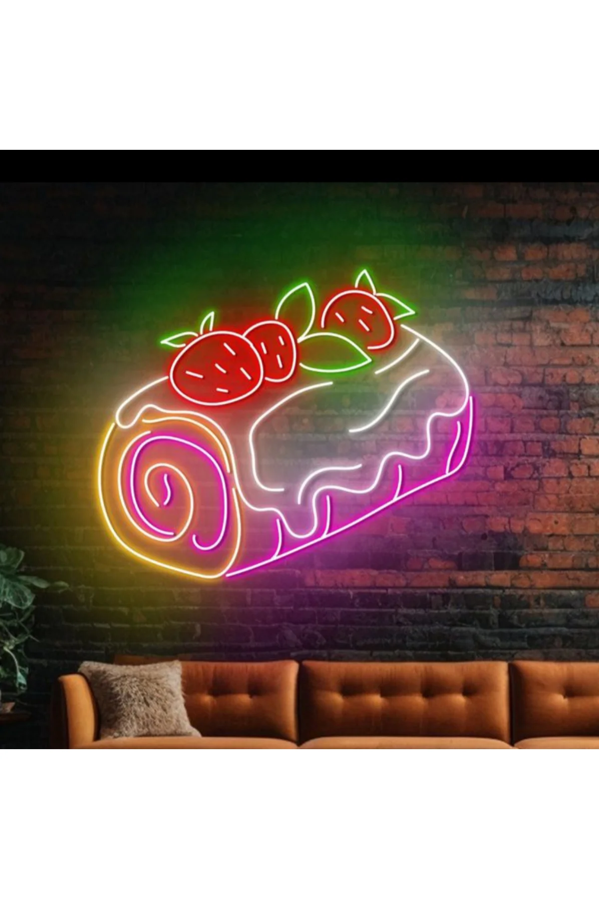 NEON LED IŞIKLI PASTA