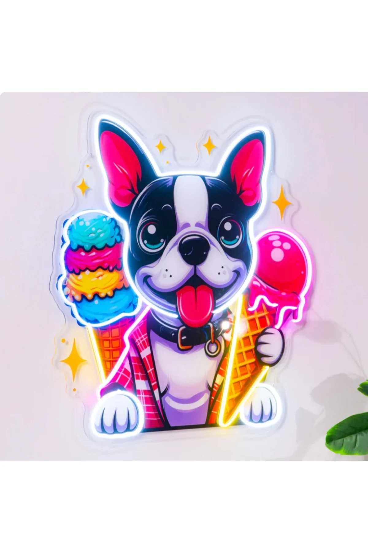 NEON LED IŞIKLI POP ART TABLO
