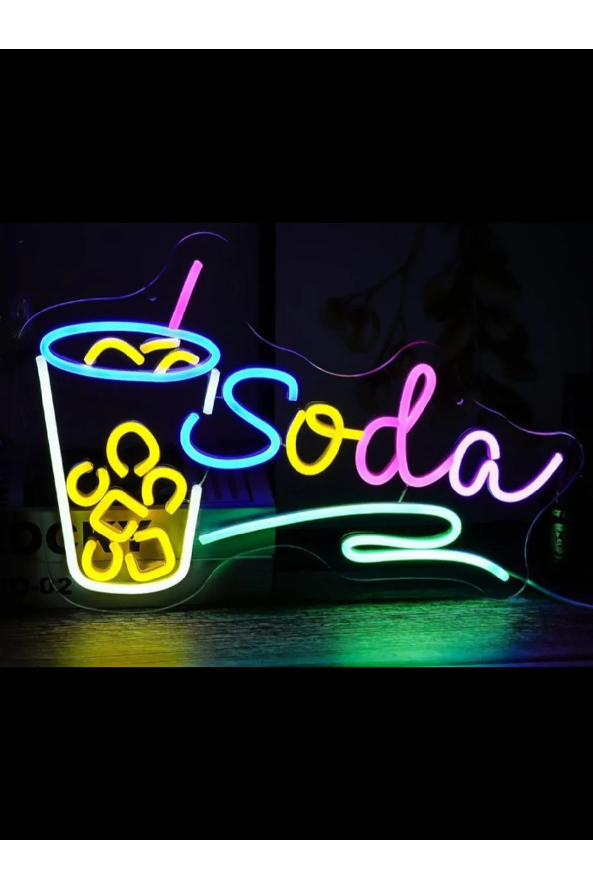 NEON LED IŞIKLI SODA