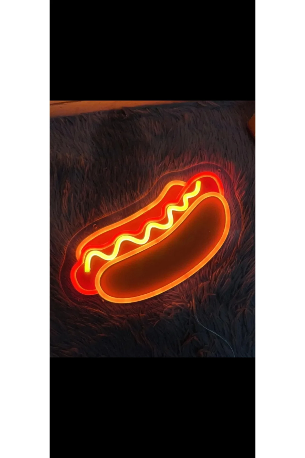 NEON LED IŞIKLI SOSİSLİ CAFE RESTORAN FAST FOOD