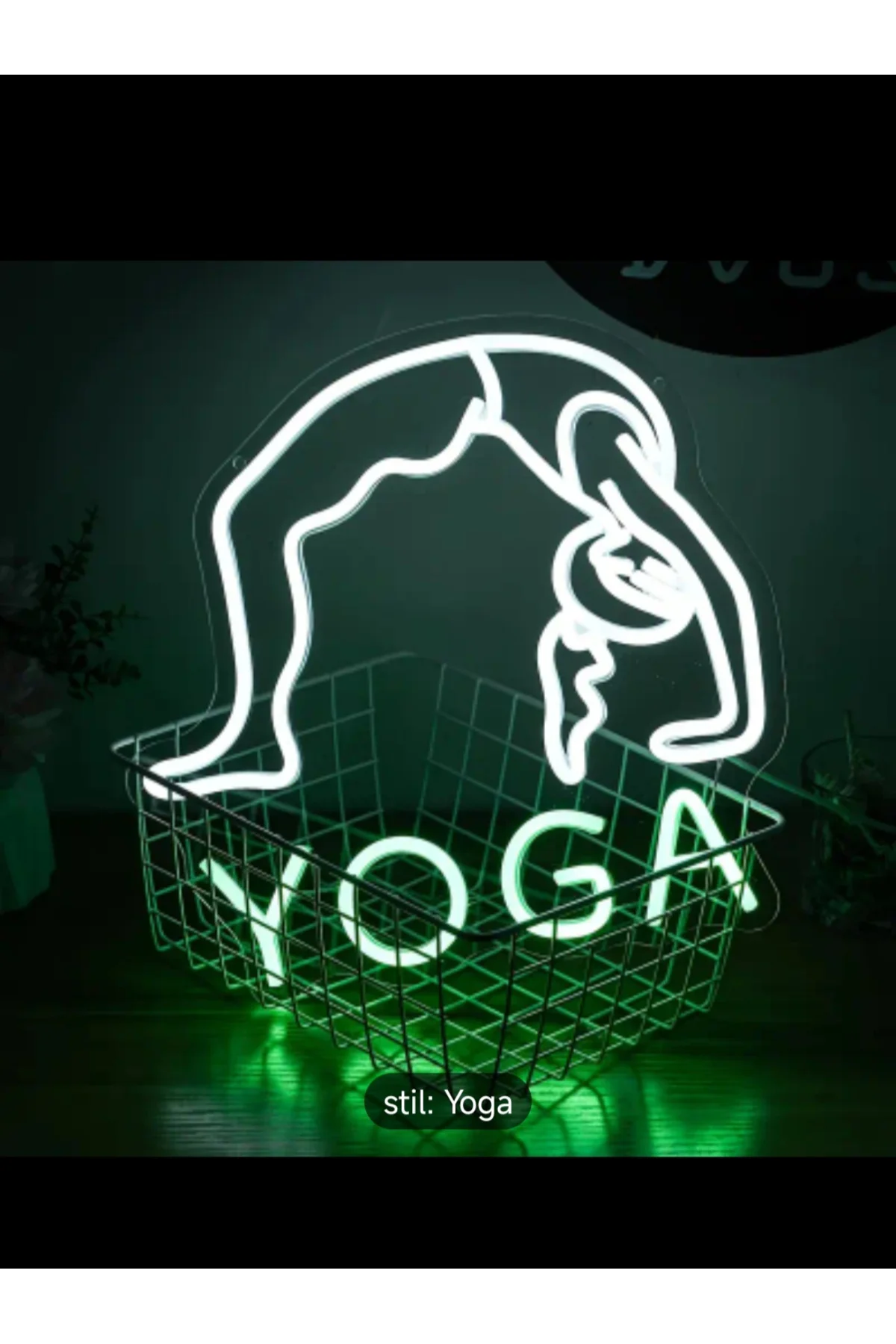 NEON LED IŞIKLI YOGA