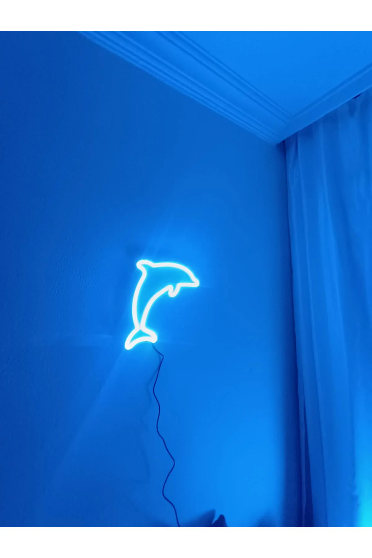 Neon LED IŞIKLI Yunus balığı
