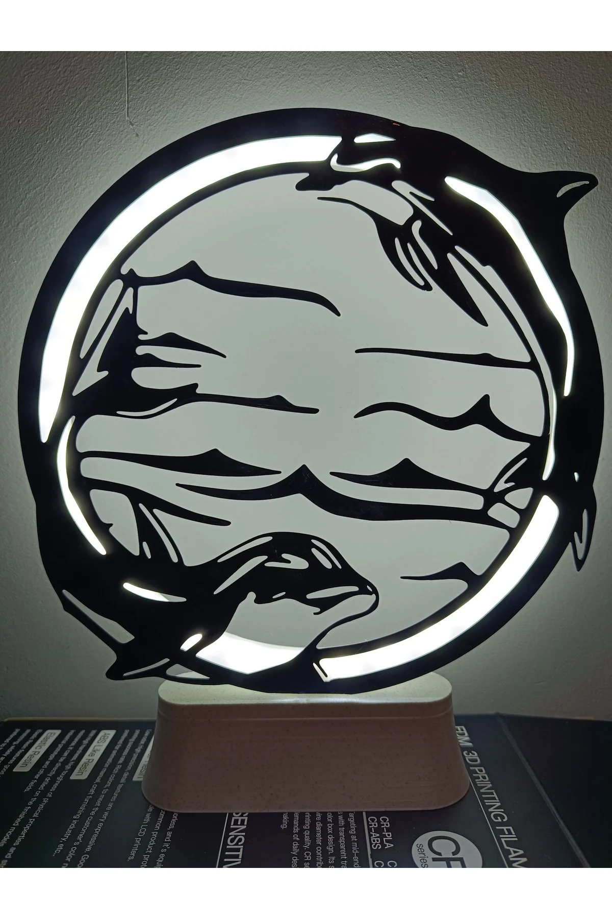 NEON LED IŞIKLI YUNUSLAR