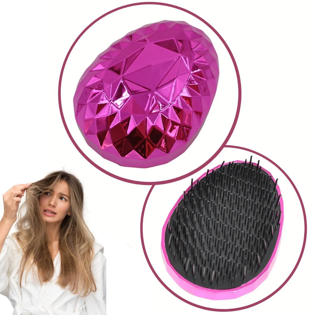 Neon Pembe Düzleştirici Tarak Geniş Aralıklı Her Saç Tipine Uygun Fırçalı Saç Düzleştirici Neon Pembe Düzleştirici Tarak Geniş Aralıklı Her Saç Tipine Uygun Fırçalı Saç Düzleştirici Fiyatı, Yorumları ve Özellikleri