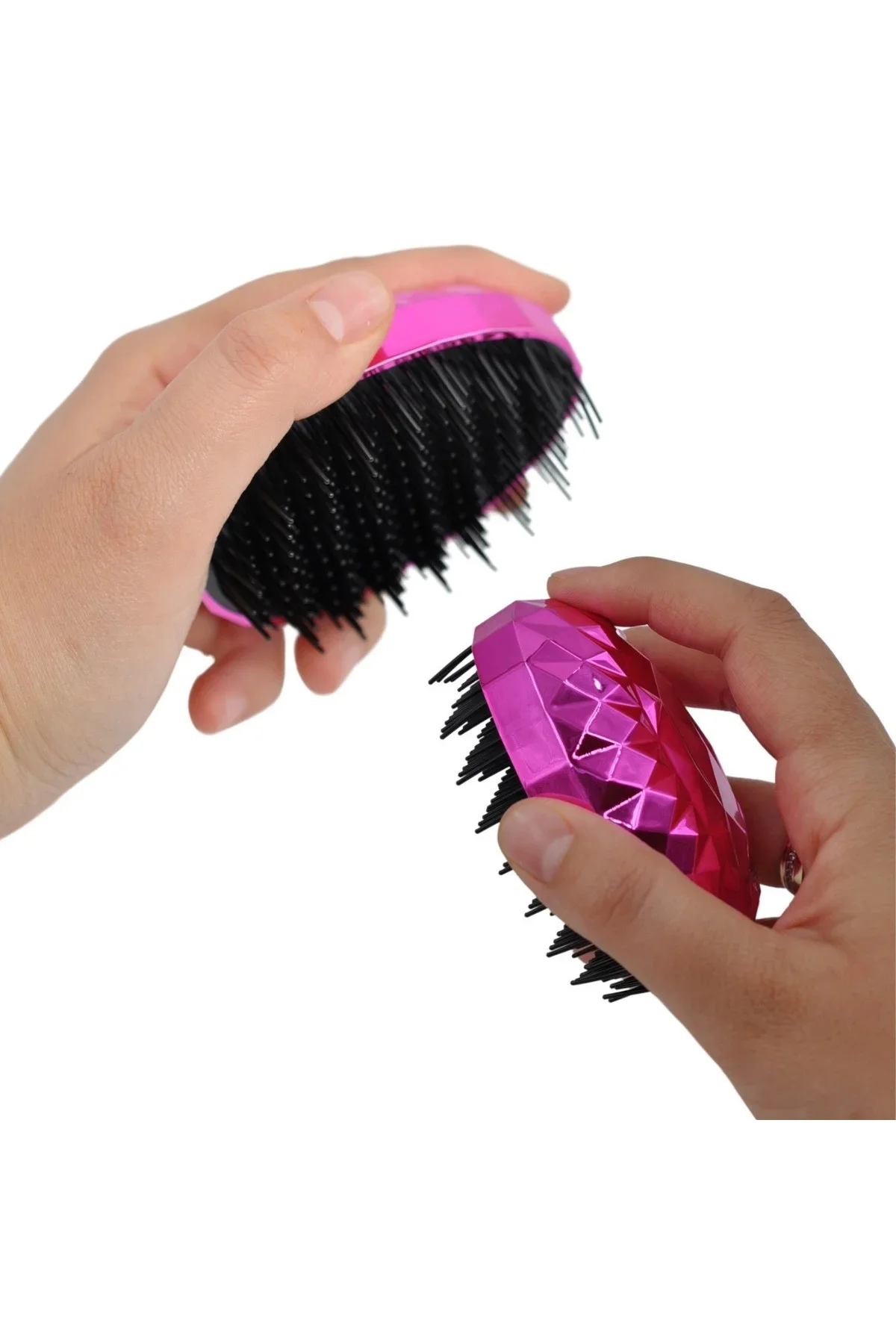 Neon Pembe Düzleştirici Tarak Geniş Aralıklı Her Saç Tipine Uygun Fırçalı Saç Düzleştirici Neon Pembe Düzleştirici Tarak Geniş Aralıklı Her Saç Tipine Uygun Fırçalı Saç Düzleştirici