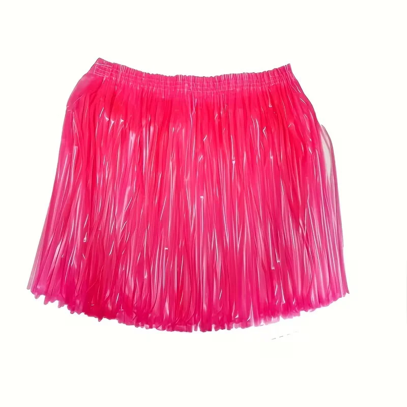 Neon Pembe Hawaii Parti Eteği 40 cm Neon Pembe Hawaii Parti Eteği 40 cm